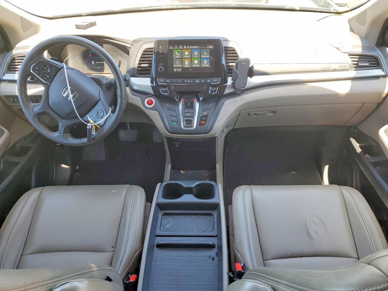 2019 Honda Odyssey Ex Gray vin: 5FNRL6H56KB011591