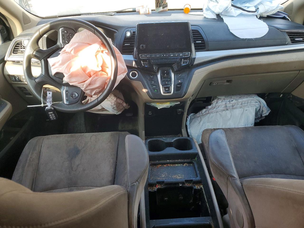 2021 Honda Odyssey Ex White vin: 5FNRL6H56MB017653