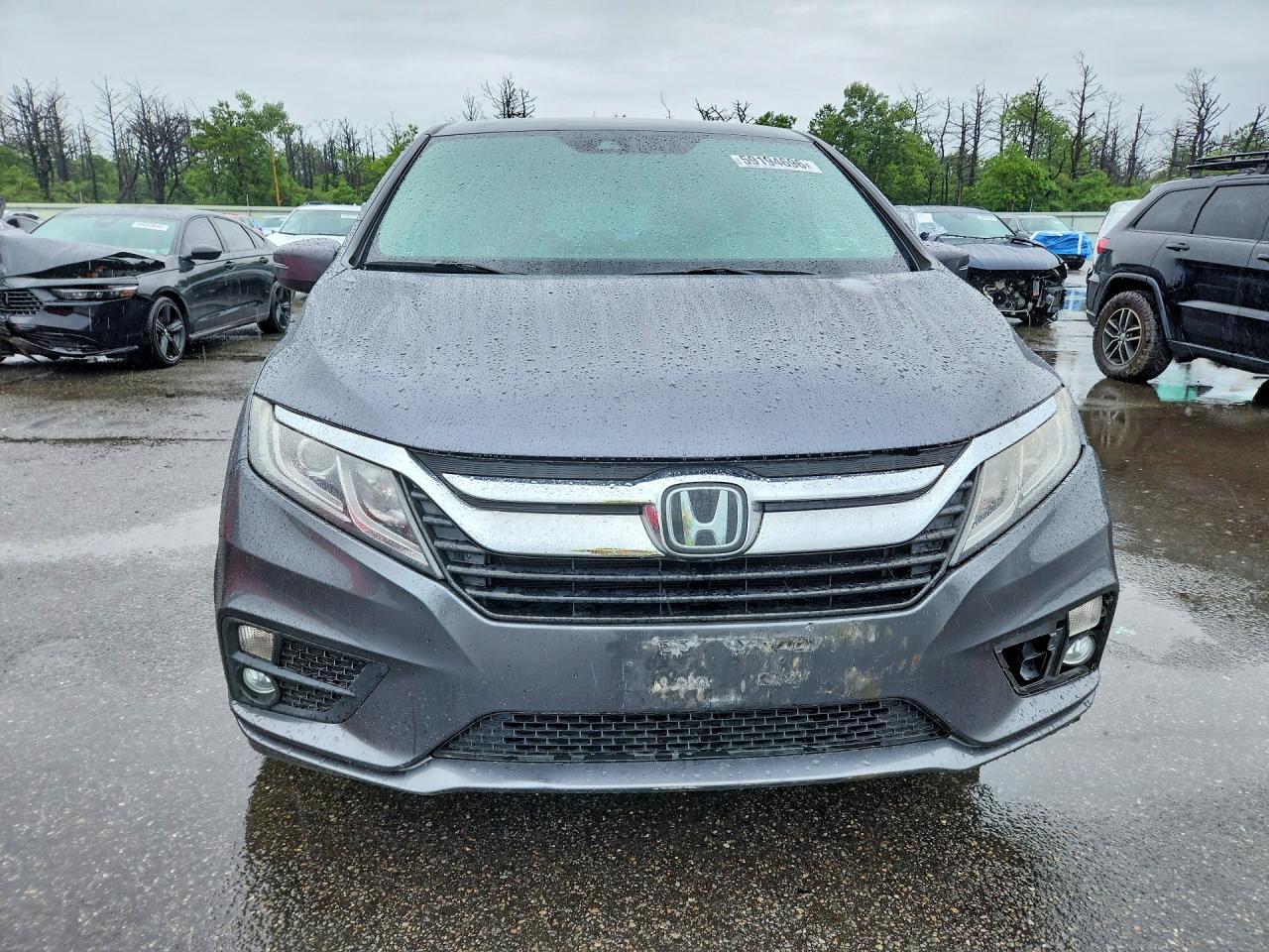 2018 Honda Odyssey Ex Charcoal vin: 5FNRL6H57JB086234