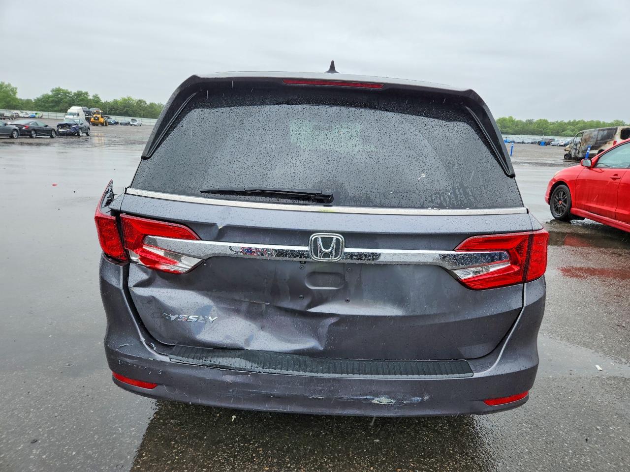 2018 Honda Odyssey Ex Charcoal vin: 5FNRL6H57JB086234