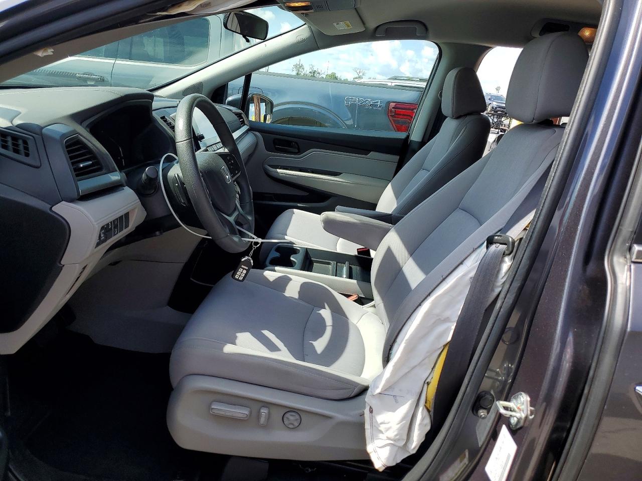 2020 Honda Odyssey Ex Gray vin: 5FNRL6H57LB052295