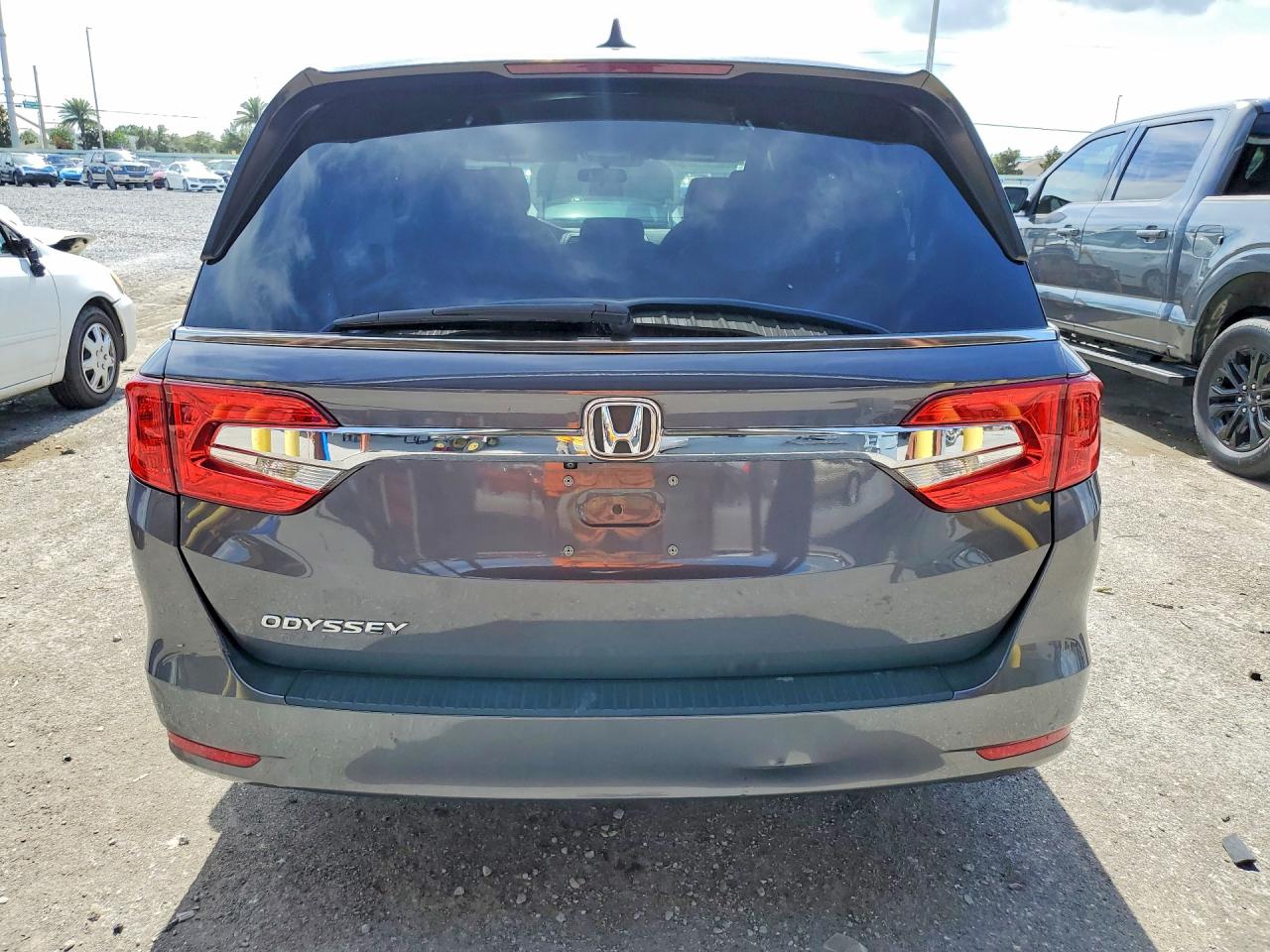 2020 Honda Odyssey Ex Gray vin: 5FNRL6H57LB052295