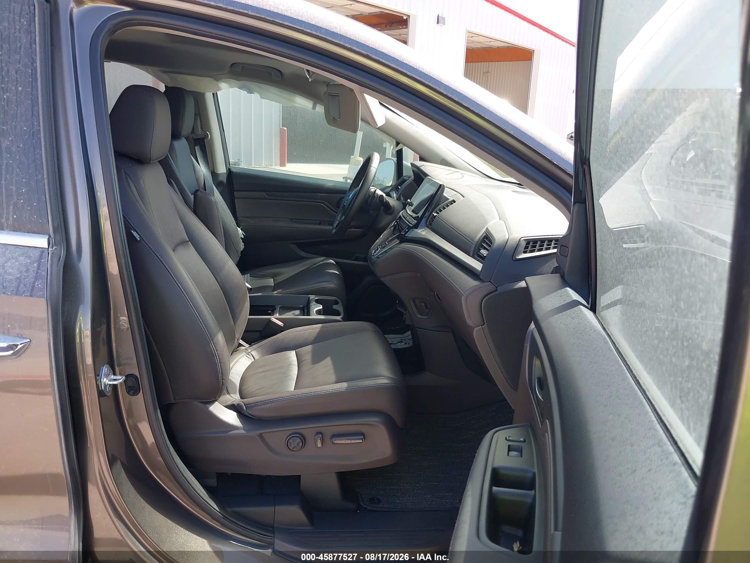 2023 Honda Odyssey Ex-l Gray vin: 5FNRL6H60PB019007