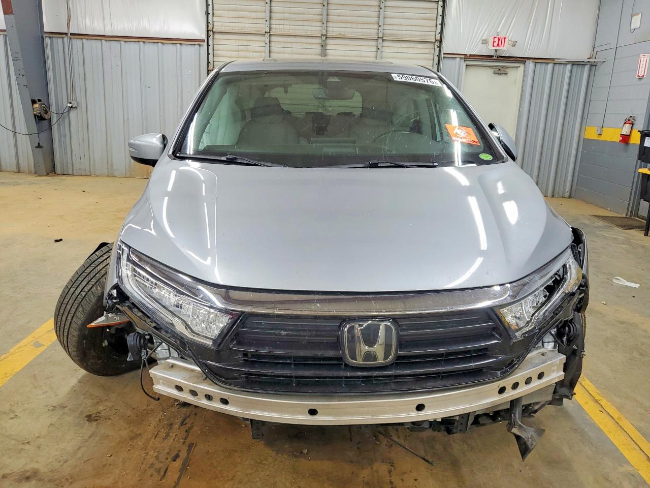 2023 Honda Odyssey Exl Silver vin: 5FNRL6H60PB061466