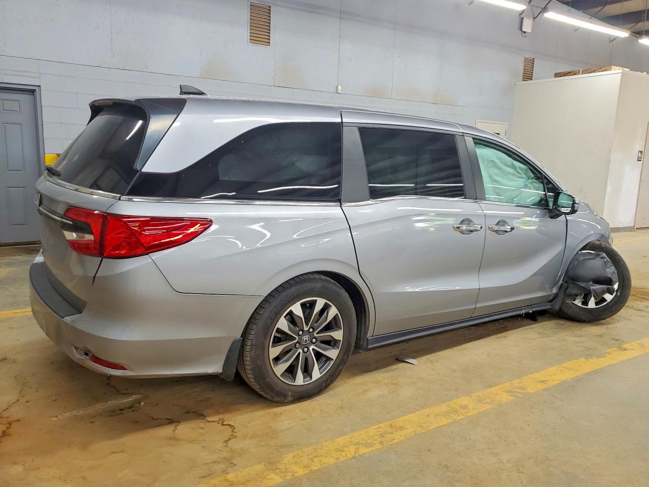 2023 Honda Odyssey Exl Silver vin: 5FNRL6H60PB061466