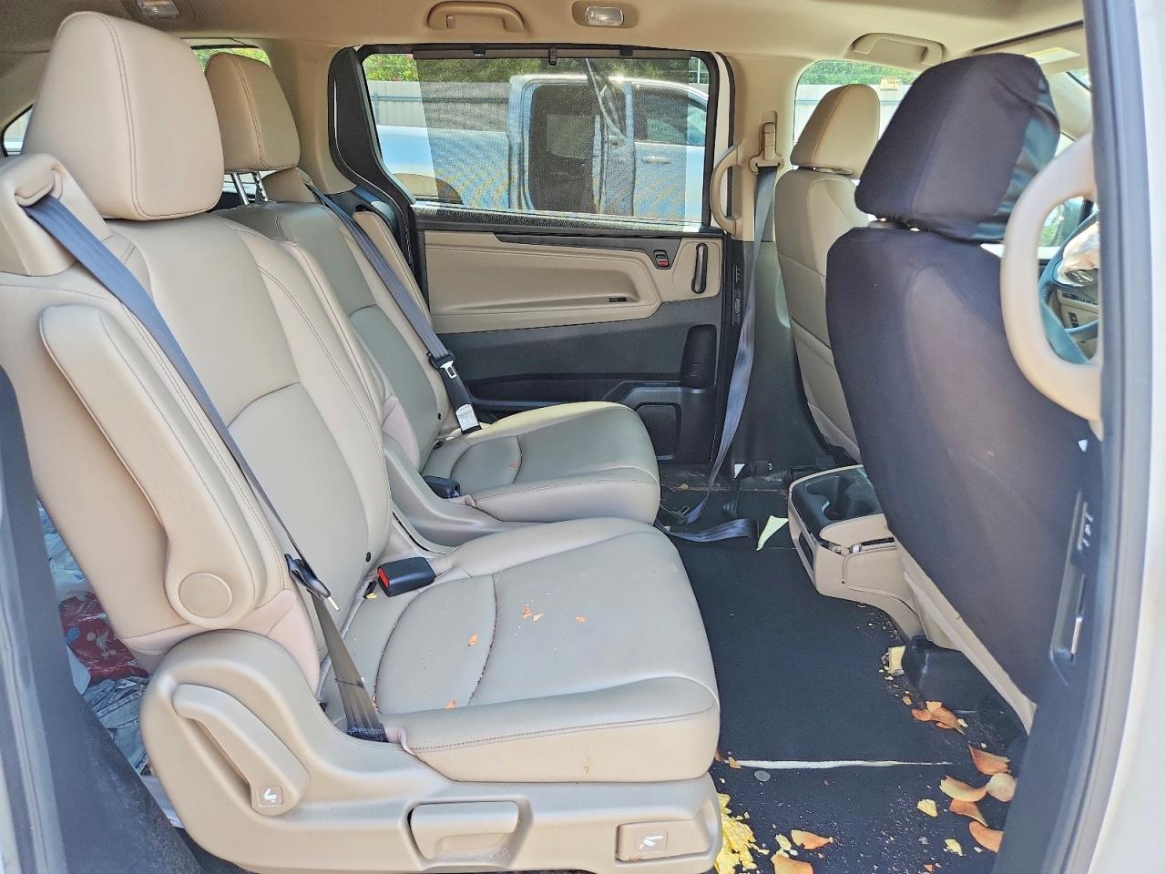 2023 Honda Odyssey Exl White vin: 5FNRL6H60PB078512