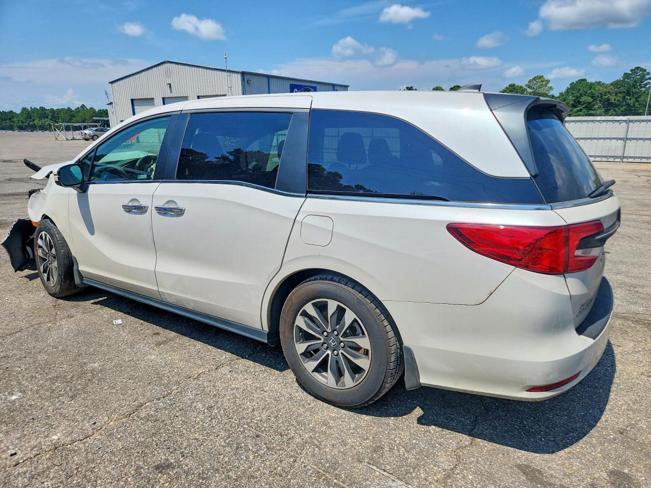 2023 Honda Odyssey Exl White vin: 5FNRL6H60PB078512