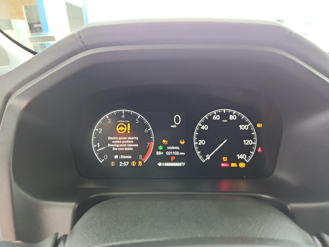 2025 Honda Odyssey Exl Silver vin: 5FNRL6H60SB080270 Damage: Warning Light - Abs, On, Unacceptable