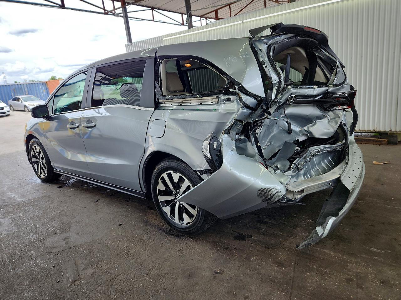 2025 Honda Odyssey Exl Silver vin: 5FNRL6H60SB080270