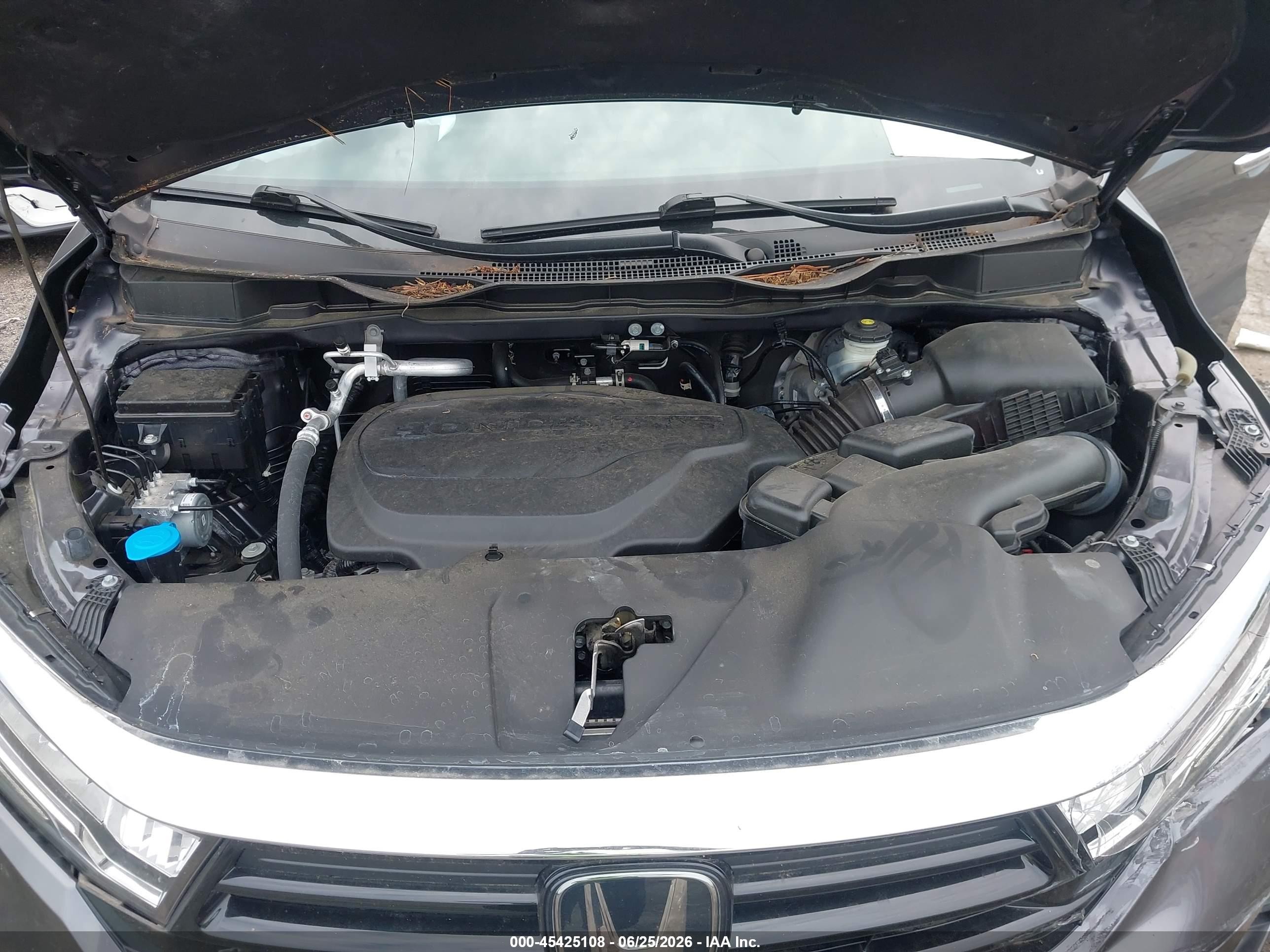 2023 Honda Odyssey Ex-l Gray vin: 5FNRL6H61PB058124