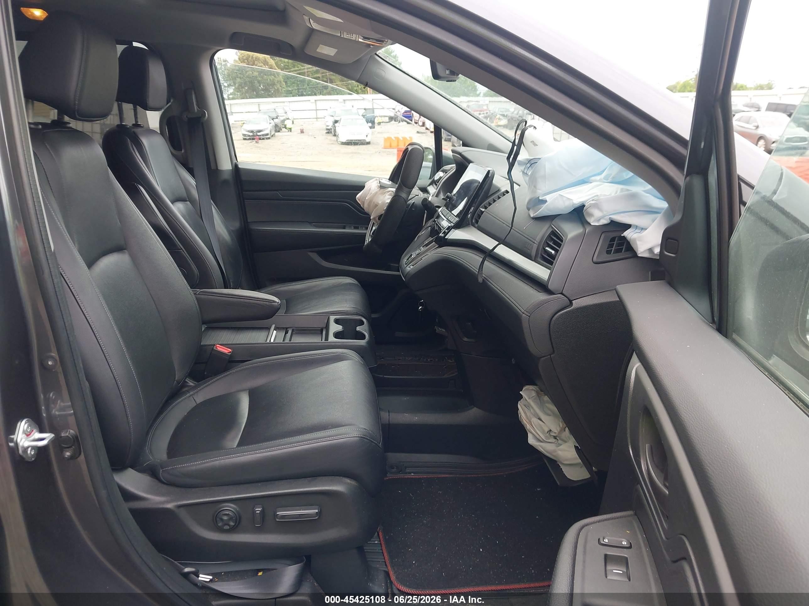 2023 Honda Odyssey Ex-l Gray vin: 5FNRL6H61PB058124