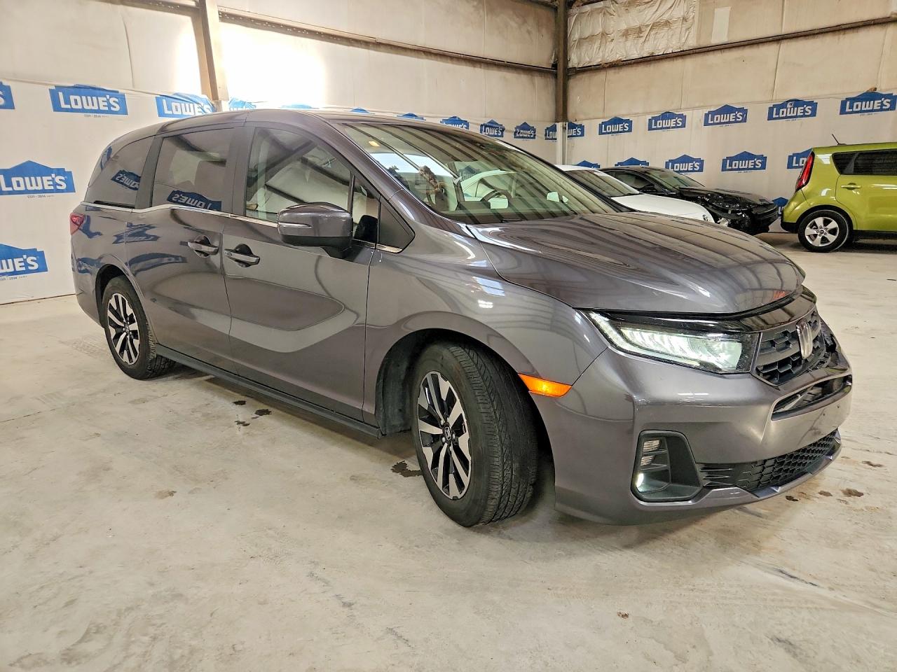 2025 Honda Odyssey Exl Gray vin: 5FNRL6H61SB079371