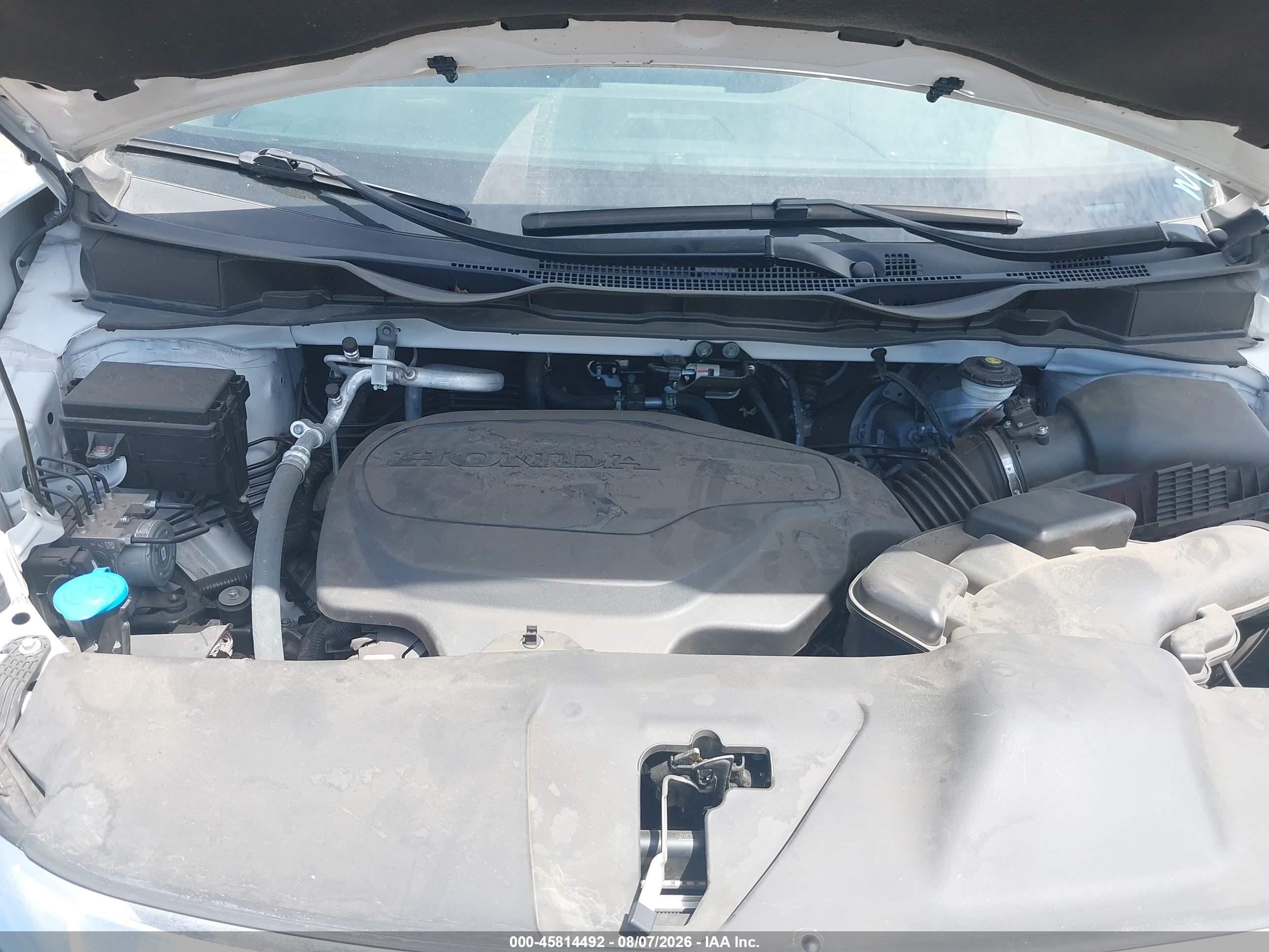 2023 Honda Odyssey Ex-l White vin: 5FNRL6H62PB056673