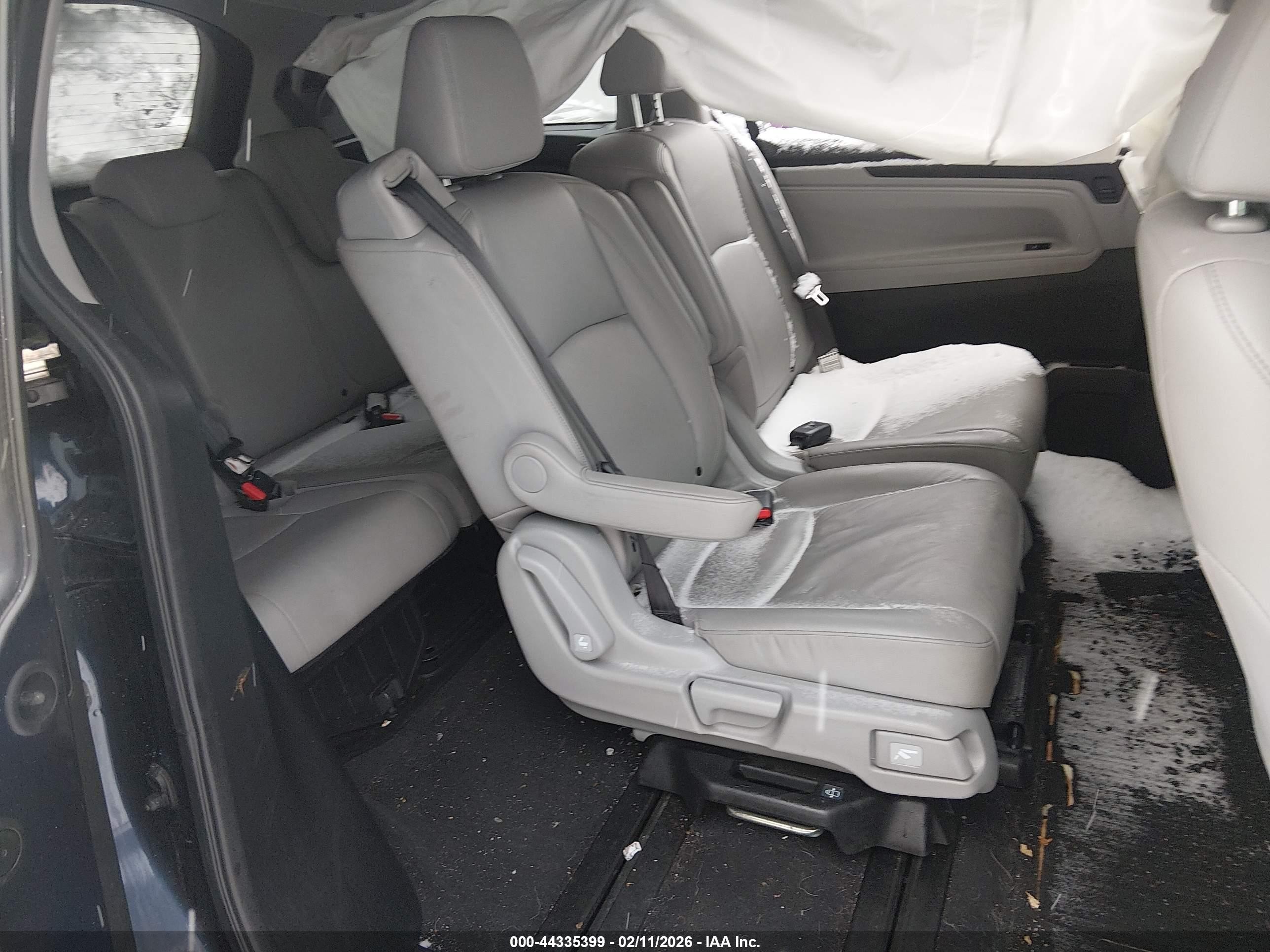2024 Honda Odyssey Ex-l Blue vin: 5FNRL6H62RB035809