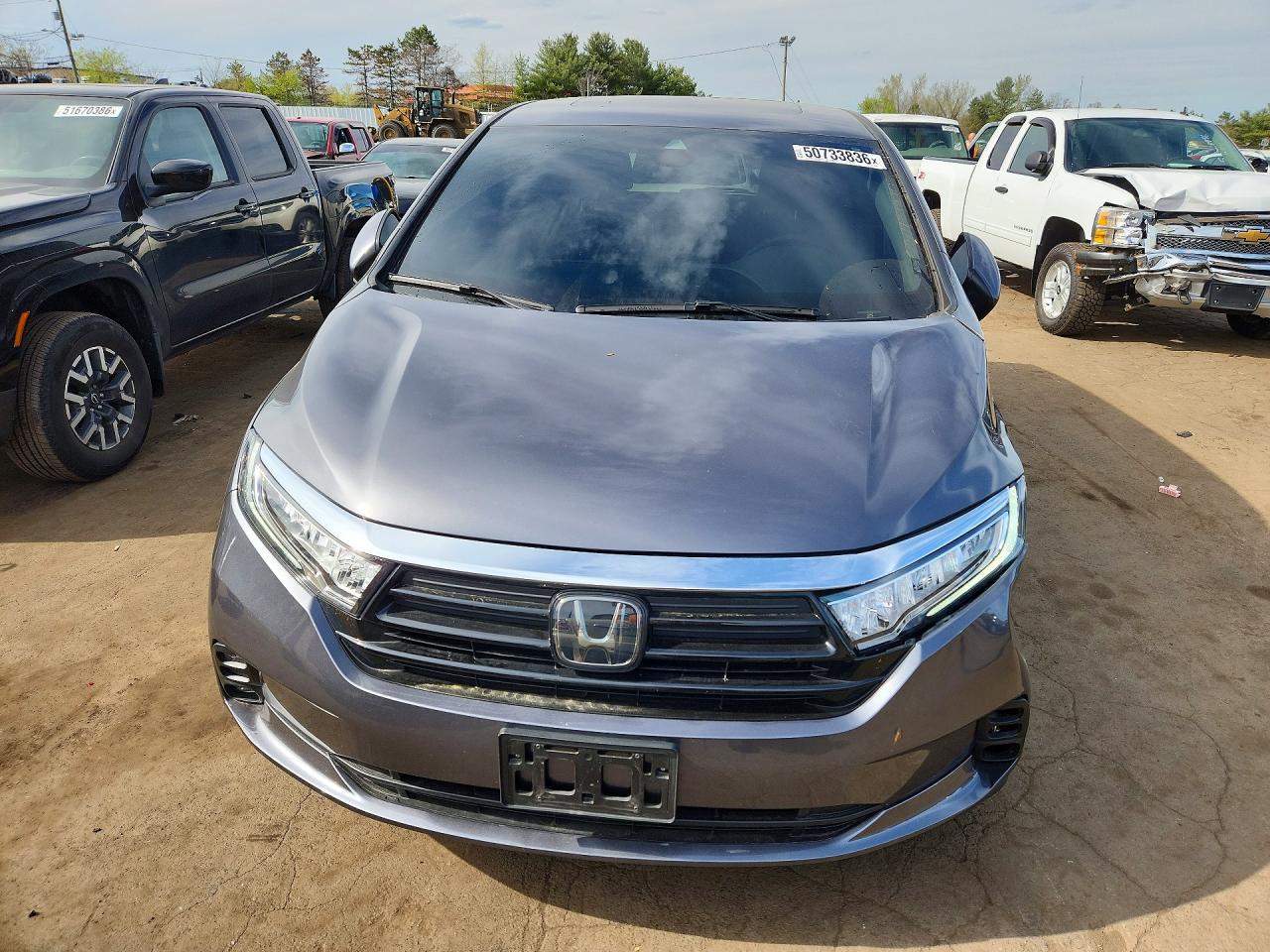 2024 Honda Odyssey Exl Charcoal vin: 5FNRL6H62RB055042