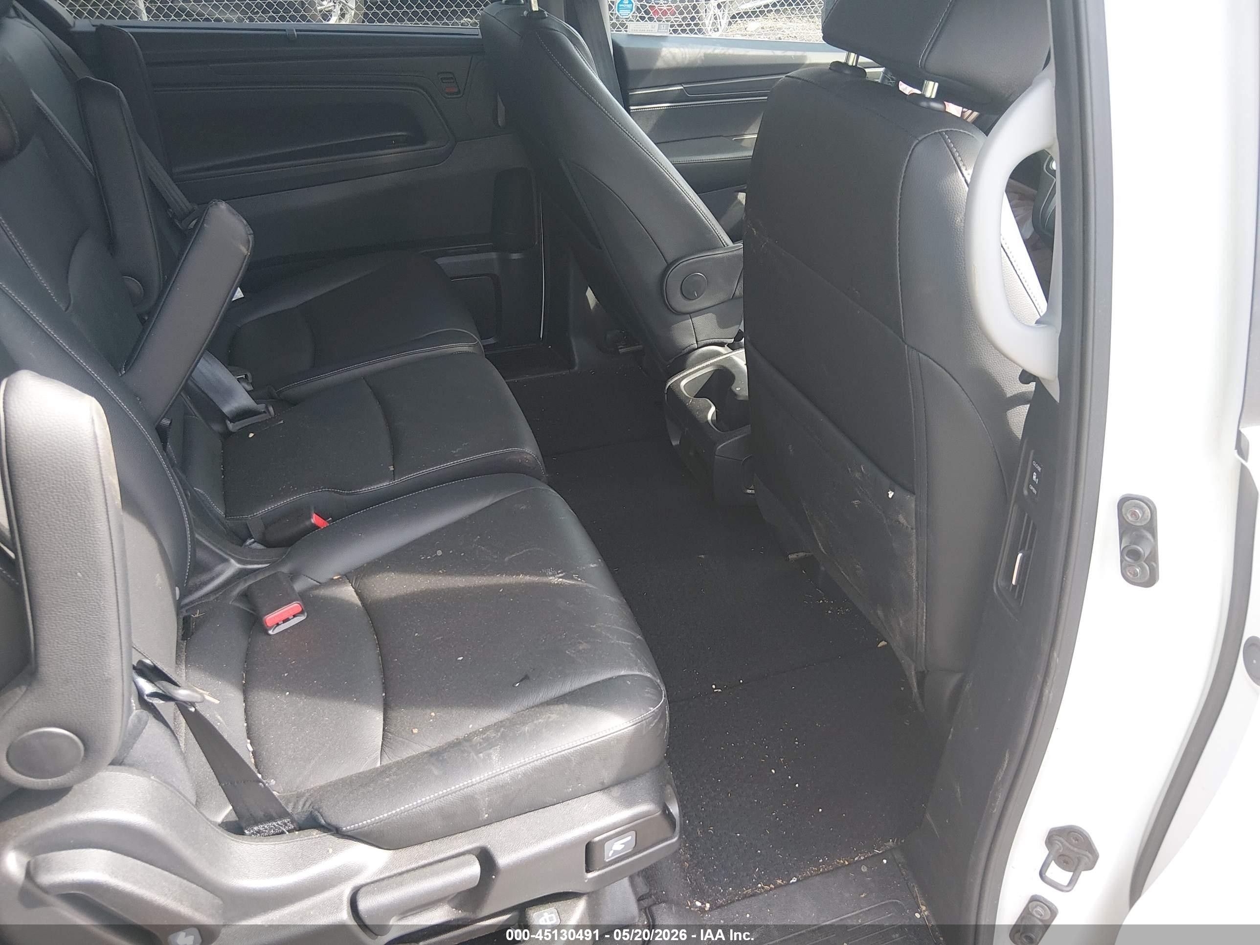 2024 Honda Odyssey Ex-l White vin: 5FNRL6H63RB032613