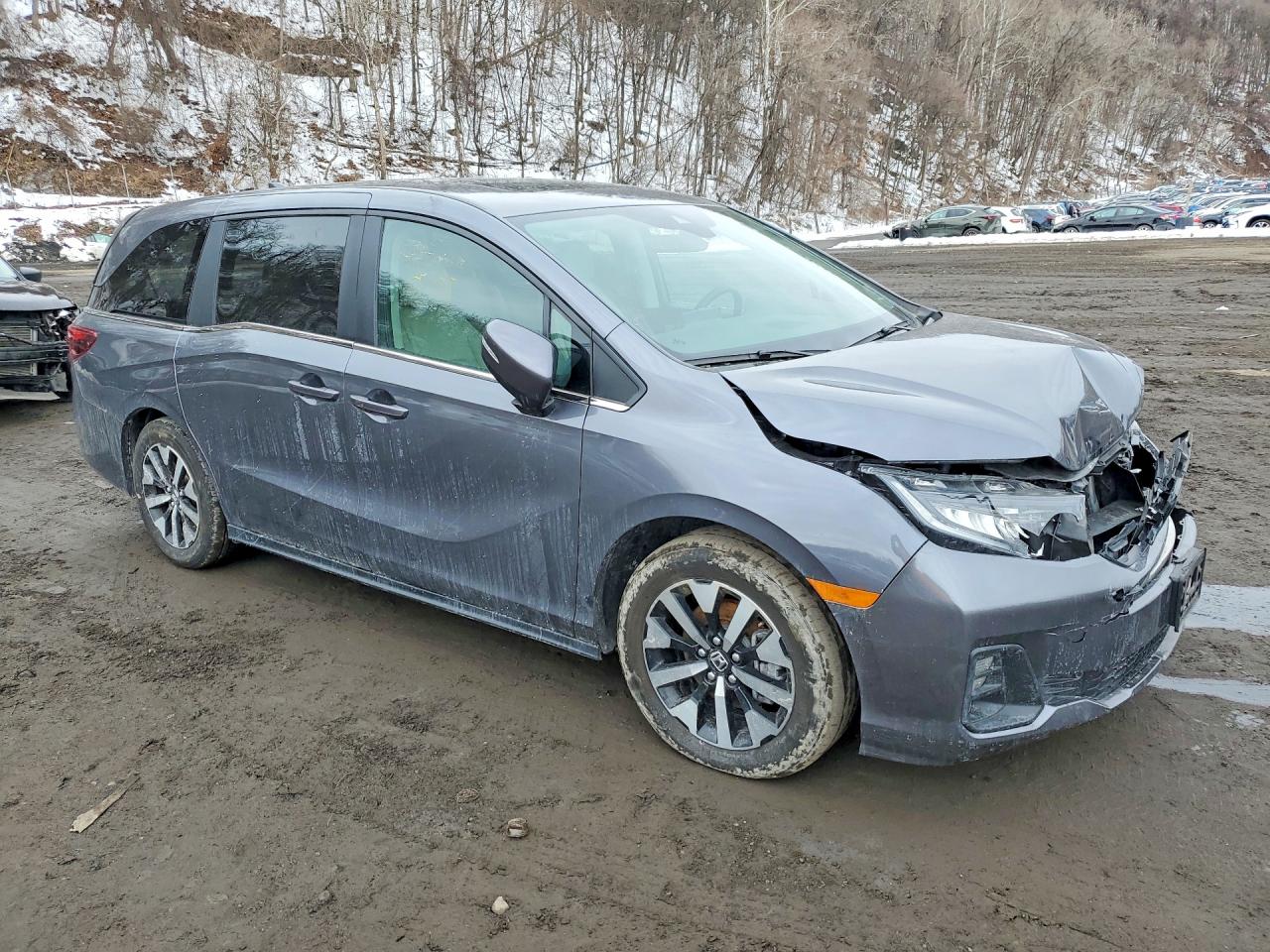 2025 Honda Odyssey Exl Gray vin: 5FNRL6H63SB061681