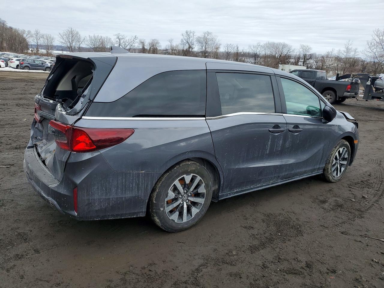 2025 Honda Odyssey Exl Gray vin: 5FNRL6H63SB061681