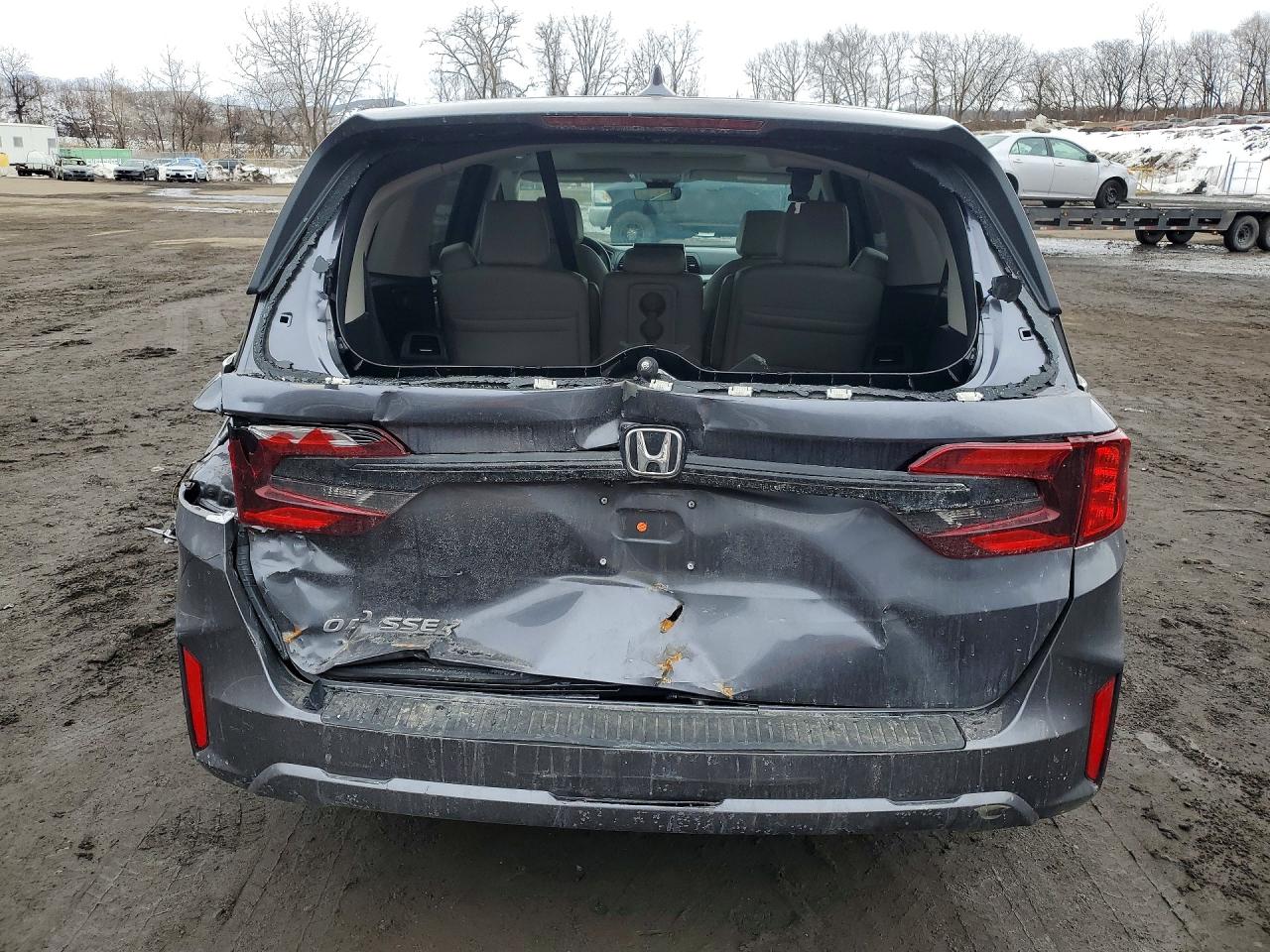 2025 Honda Odyssey Exl Gray vin: 5FNRL6H63SB061681