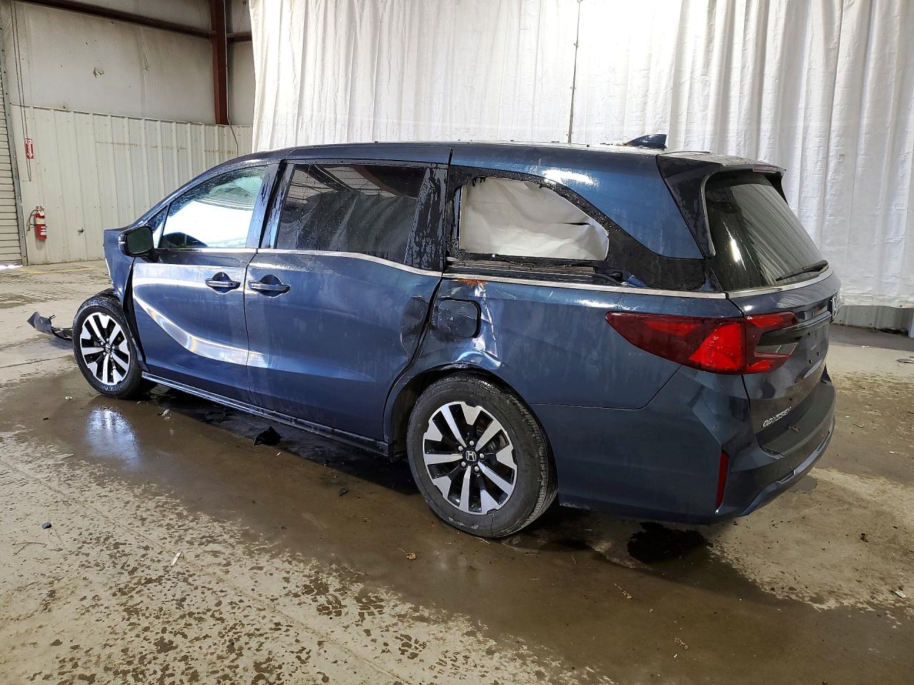 2025 Honda Odyssey Exl Синий vin: 5FNRL6H63SB073426