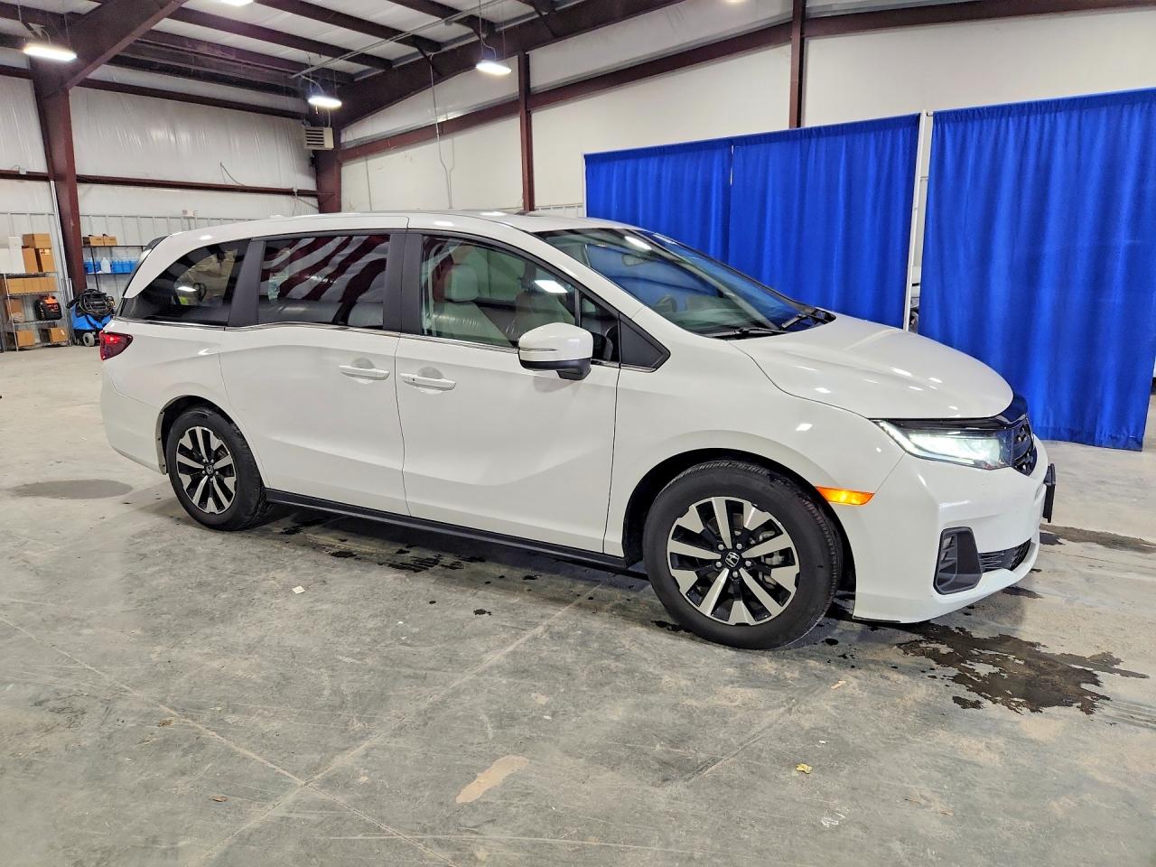 2025 Honda Odyssey Exl White vin: 5FNRL6H63SB078772