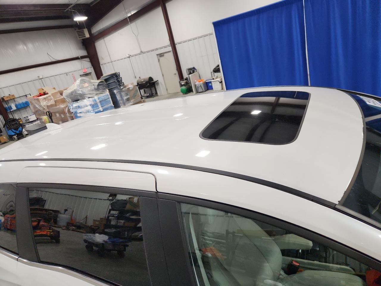 2025 Honda Odyssey Exl White vin: 5FNRL6H63SB078772 Damage: Roof, Chipped, 3
