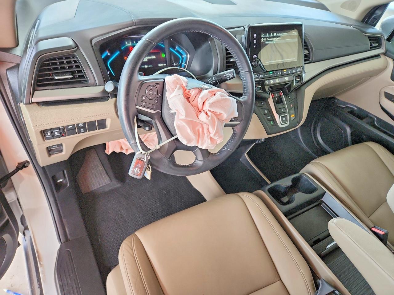 2024 Honda Odyssey Exl Белый vin: 5FNRL6H65RB015053