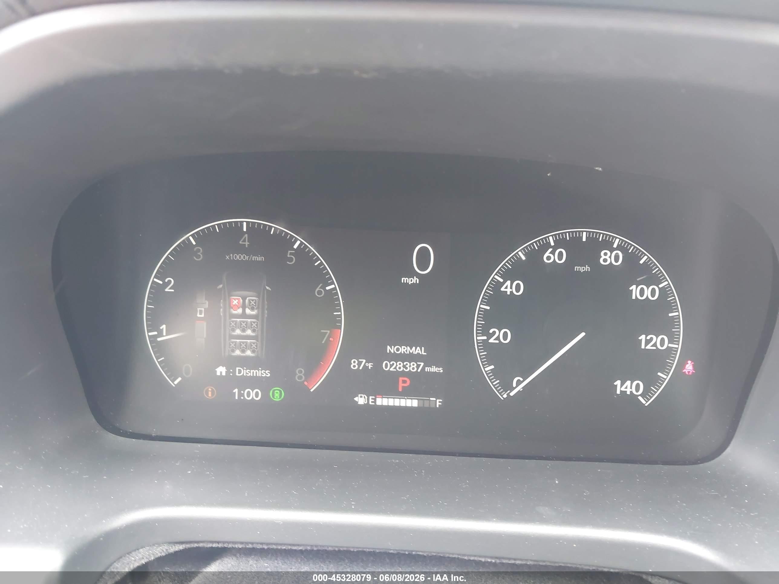 2025 Honda Odyssey Ex-l Черный vin: 5FNRL6H65SB080703