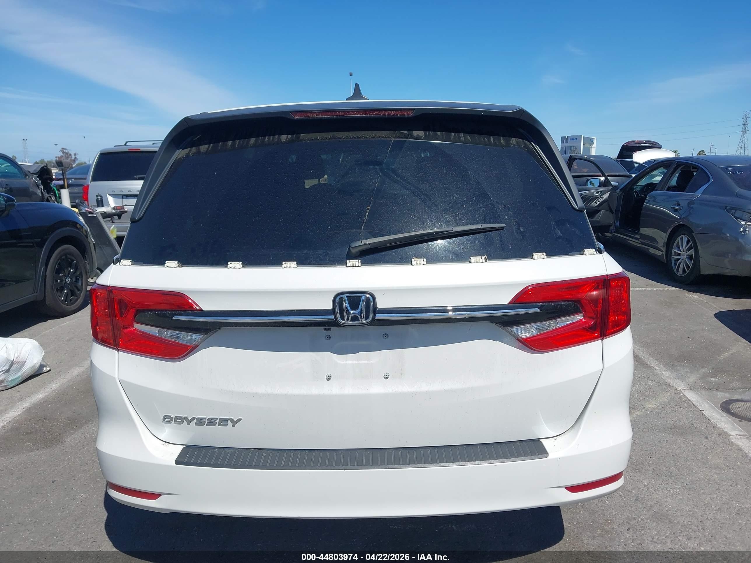 2024 Honda Odyssey Ex-l White vin: 5FNRL6H66RB051558
