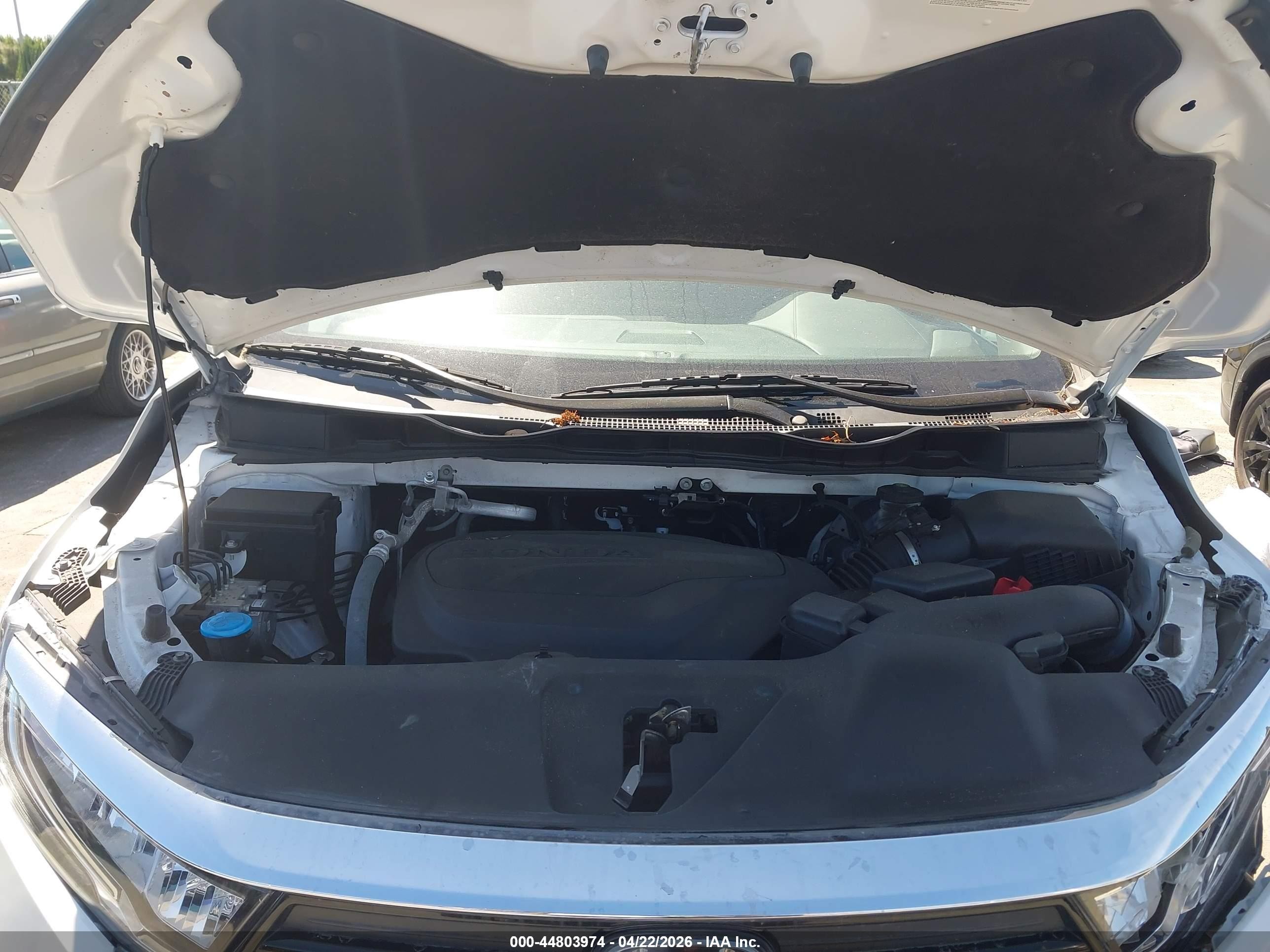 2024 Honda Odyssey Ex-l White vin: 5FNRL6H66RB051558