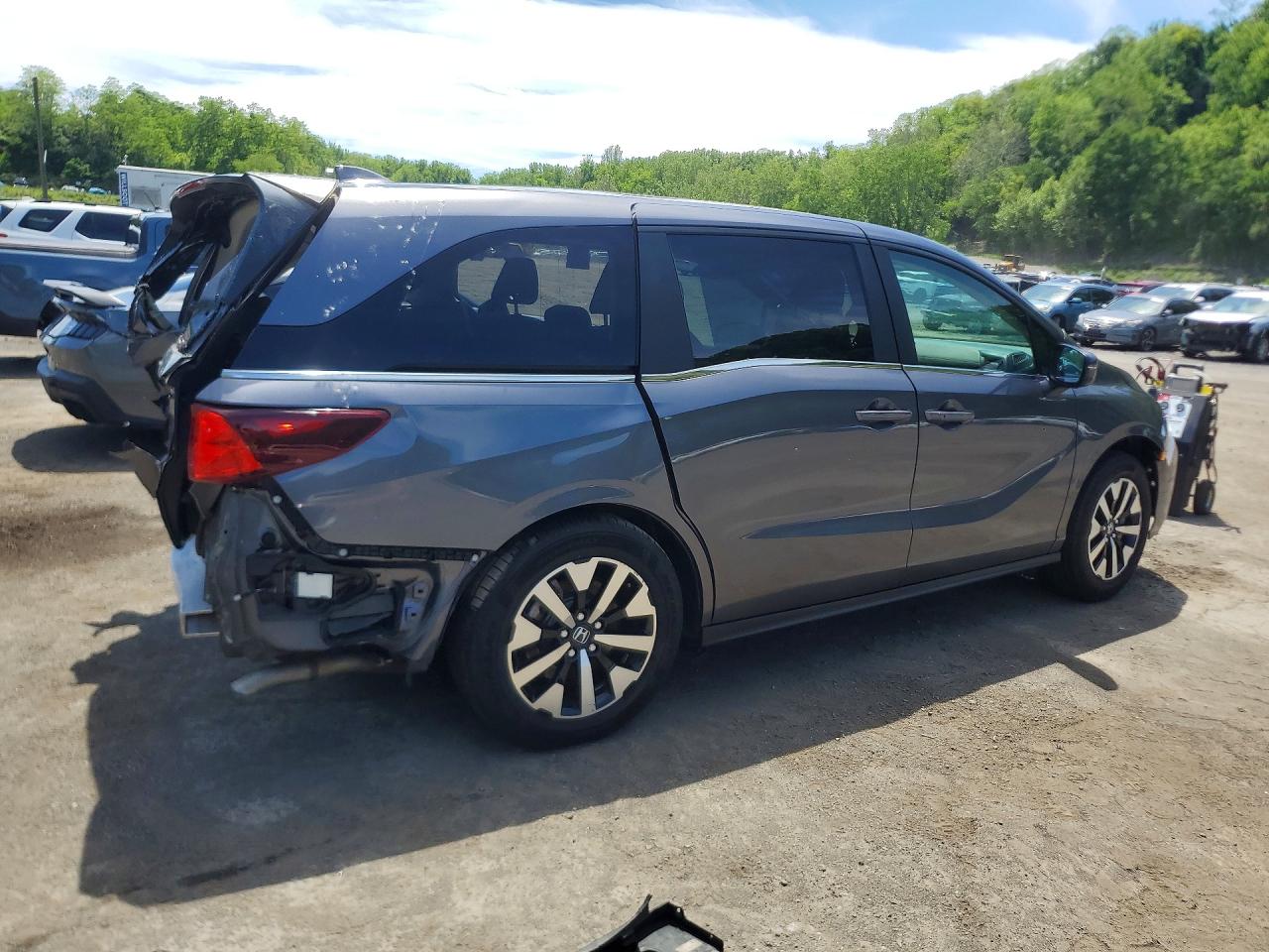 2025 Honda Odyssey Exl Gray vin: 5FNRL6H66SB074067