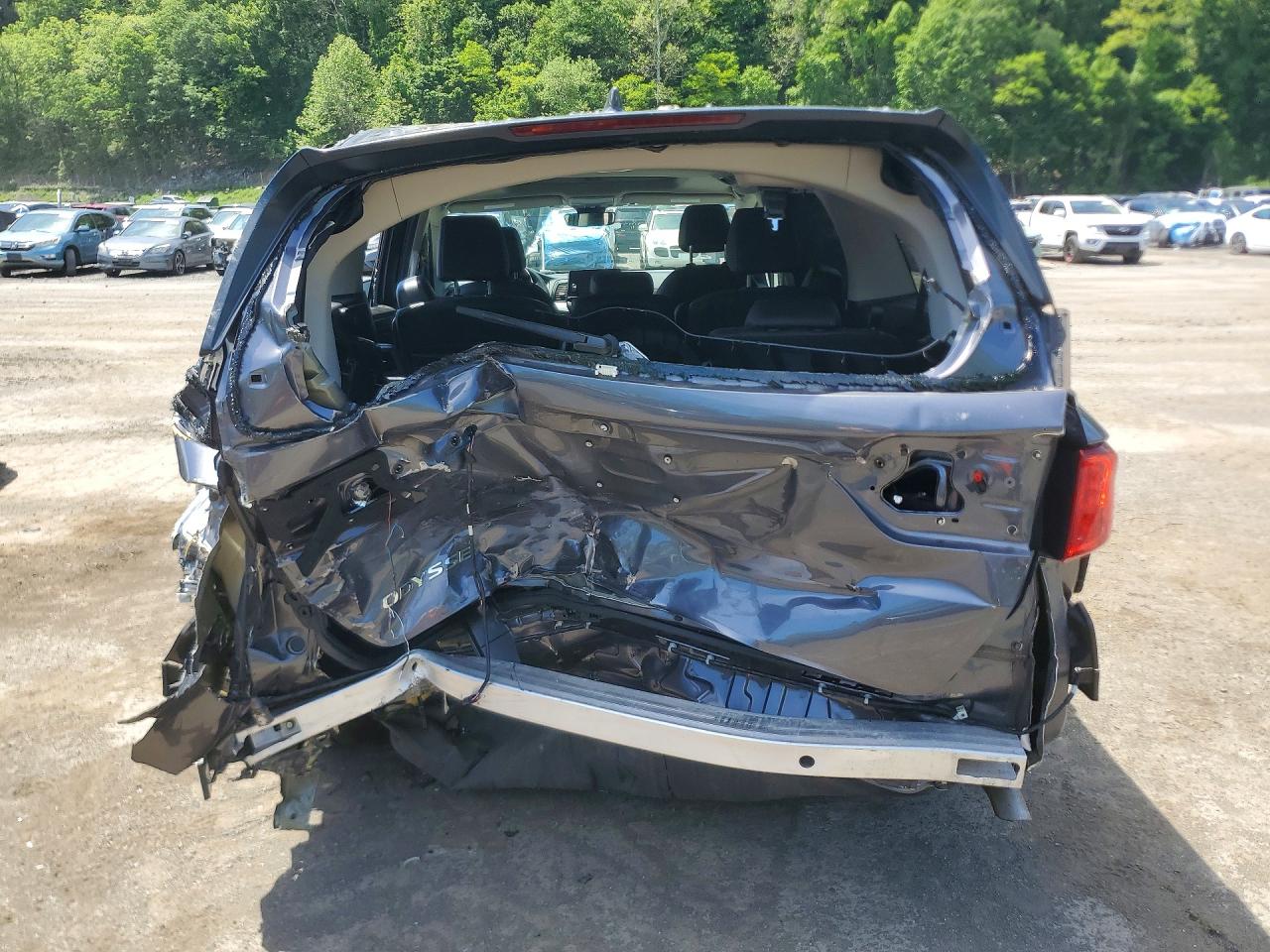 2025 Honda Odyssey Exl Gray vin: 5FNRL6H66SB074067
