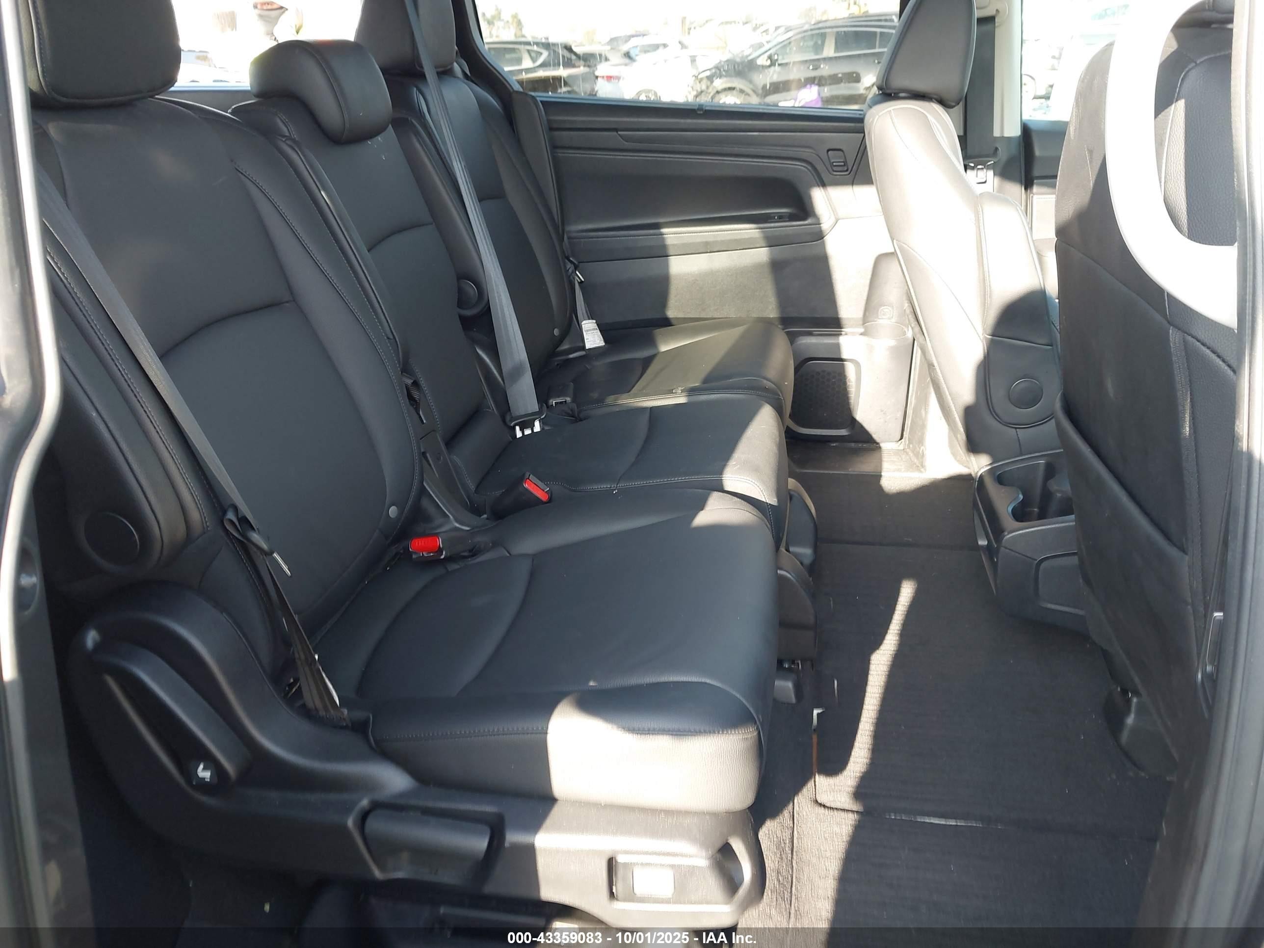 2025 Honda Odyssey Ex-l Серый vin: 5FNRL6H66SB076255