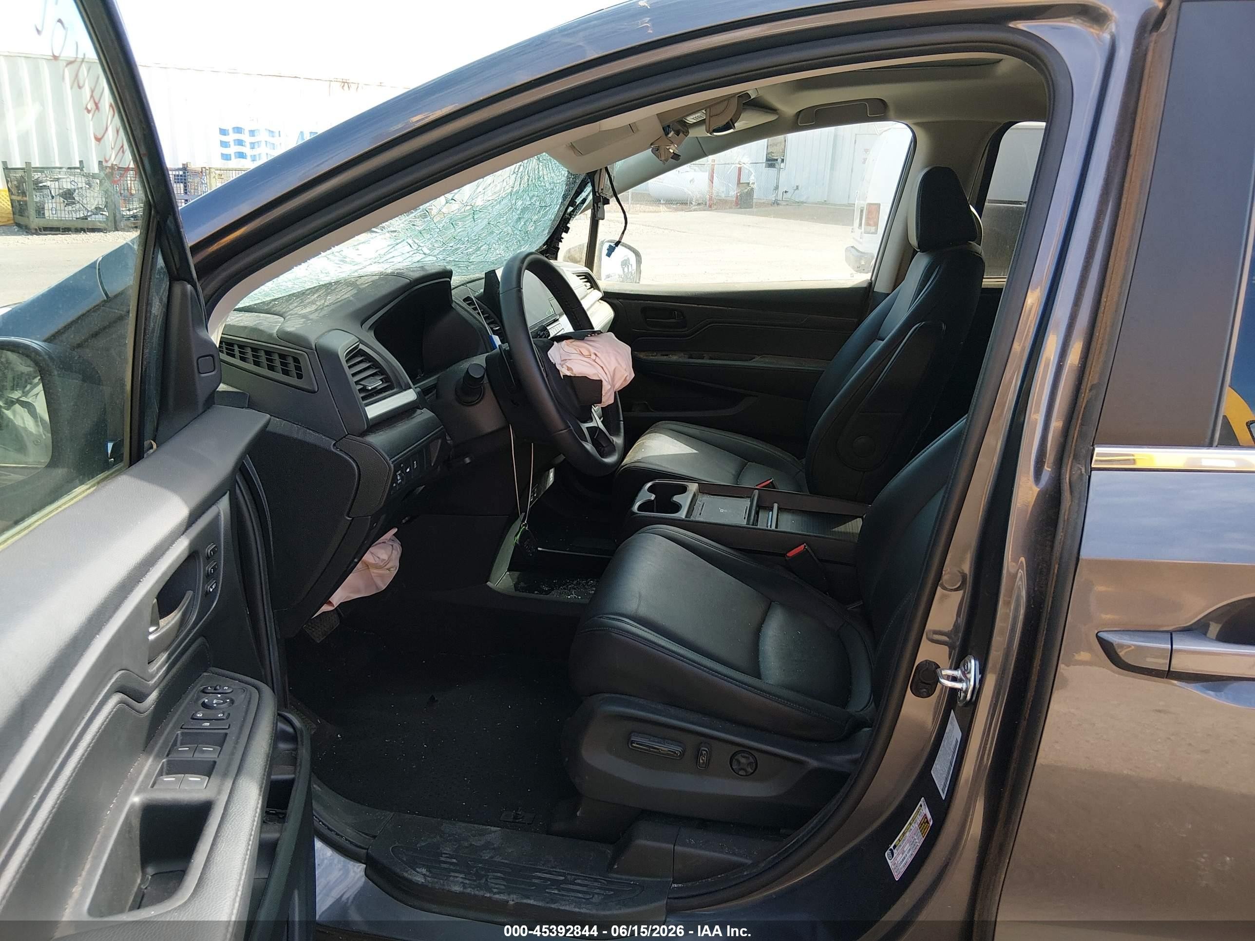 2025 Honda Odyssey Ex-l Серый vin: 5FNRL6H67SB074000