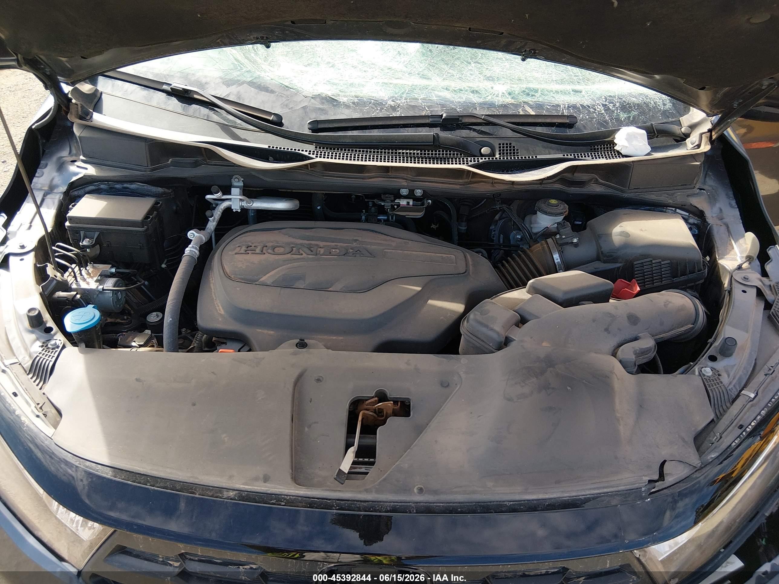 2025 Honda Odyssey Ex-l Серый vin: 5FNRL6H67SB074000
