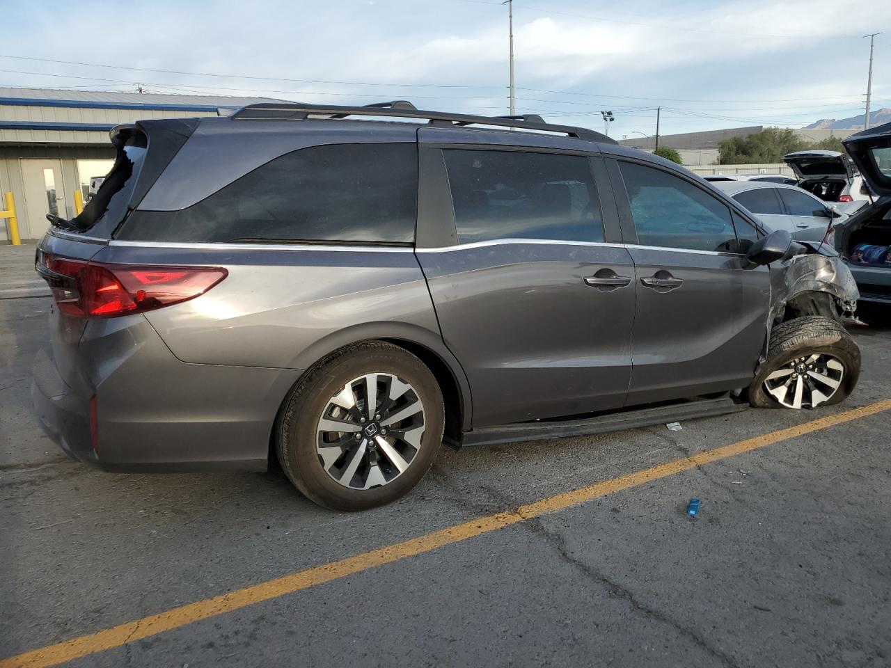 2025 Honda Odyssey Exl Серый vin: 5FNRL6H68SB054144