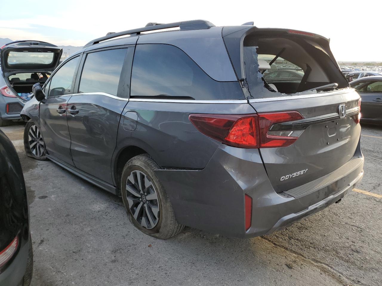 2025 Honda Odyssey Exl Серый vin: 5FNRL6H68SB054144