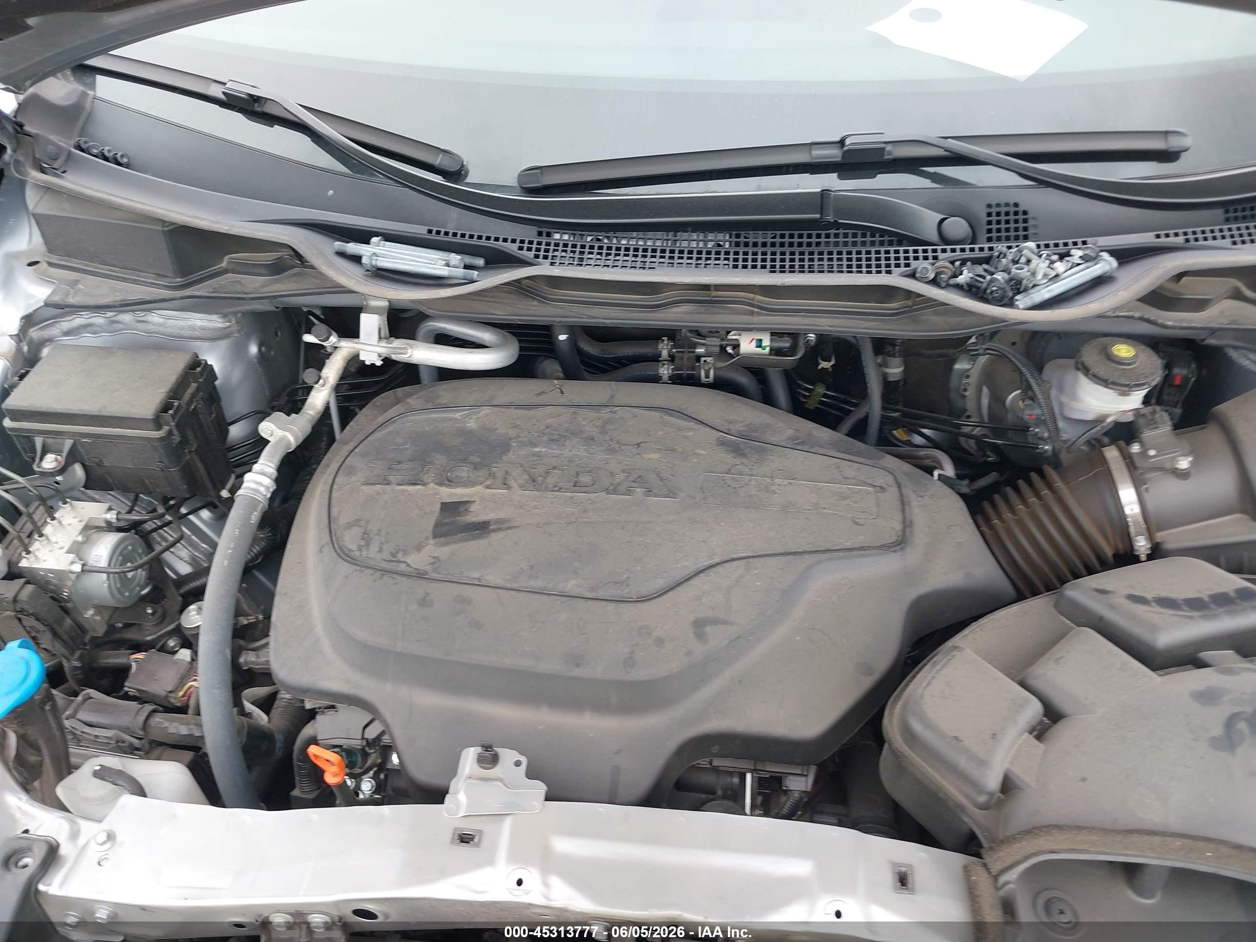 2025 Honda Odyssey Ex-l Серебряный vin: 5FNRL6H68SB056699