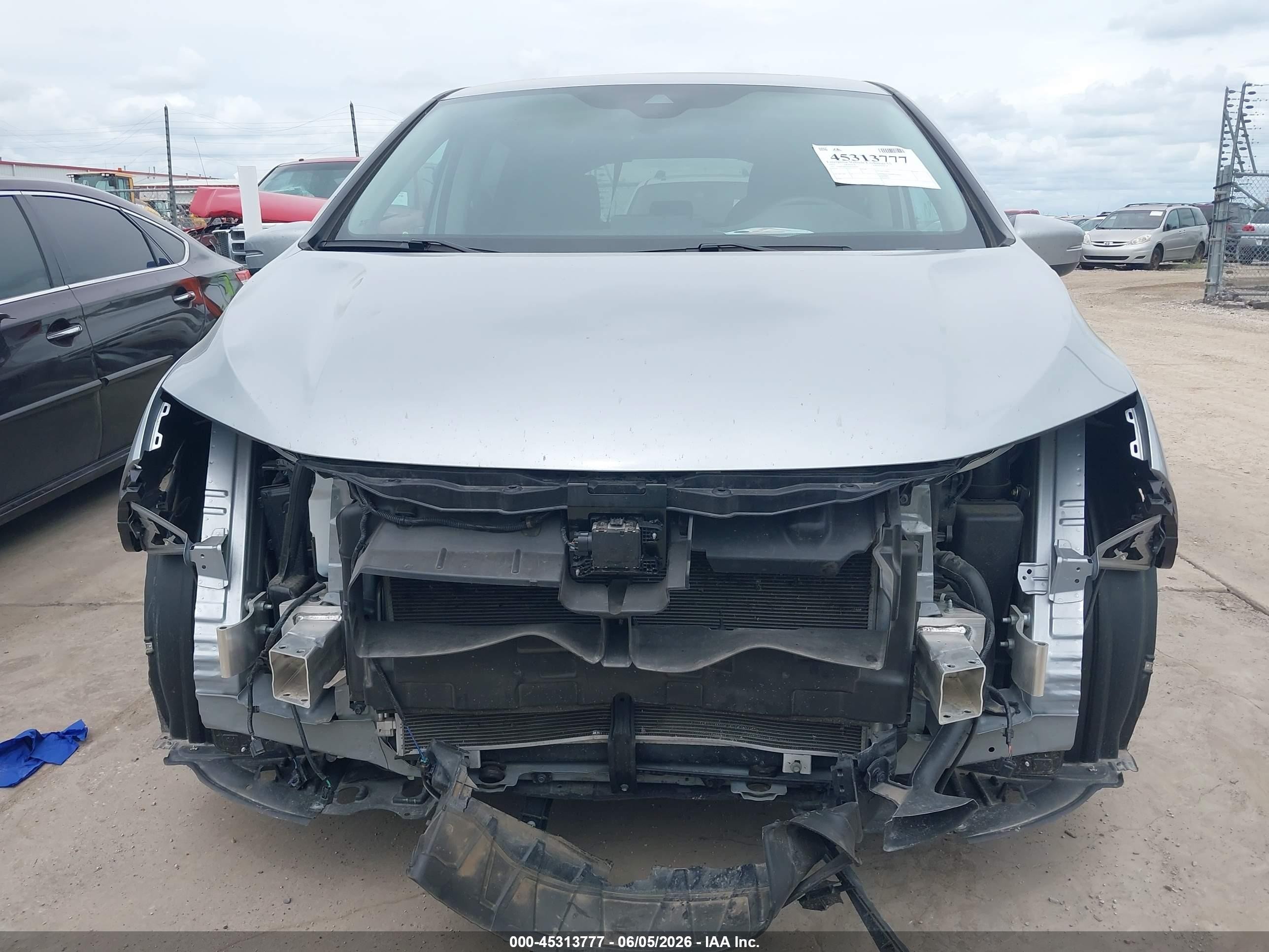 2025 Honda Odyssey Ex-l Серебряный vin: 5FNRL6H68SB056699