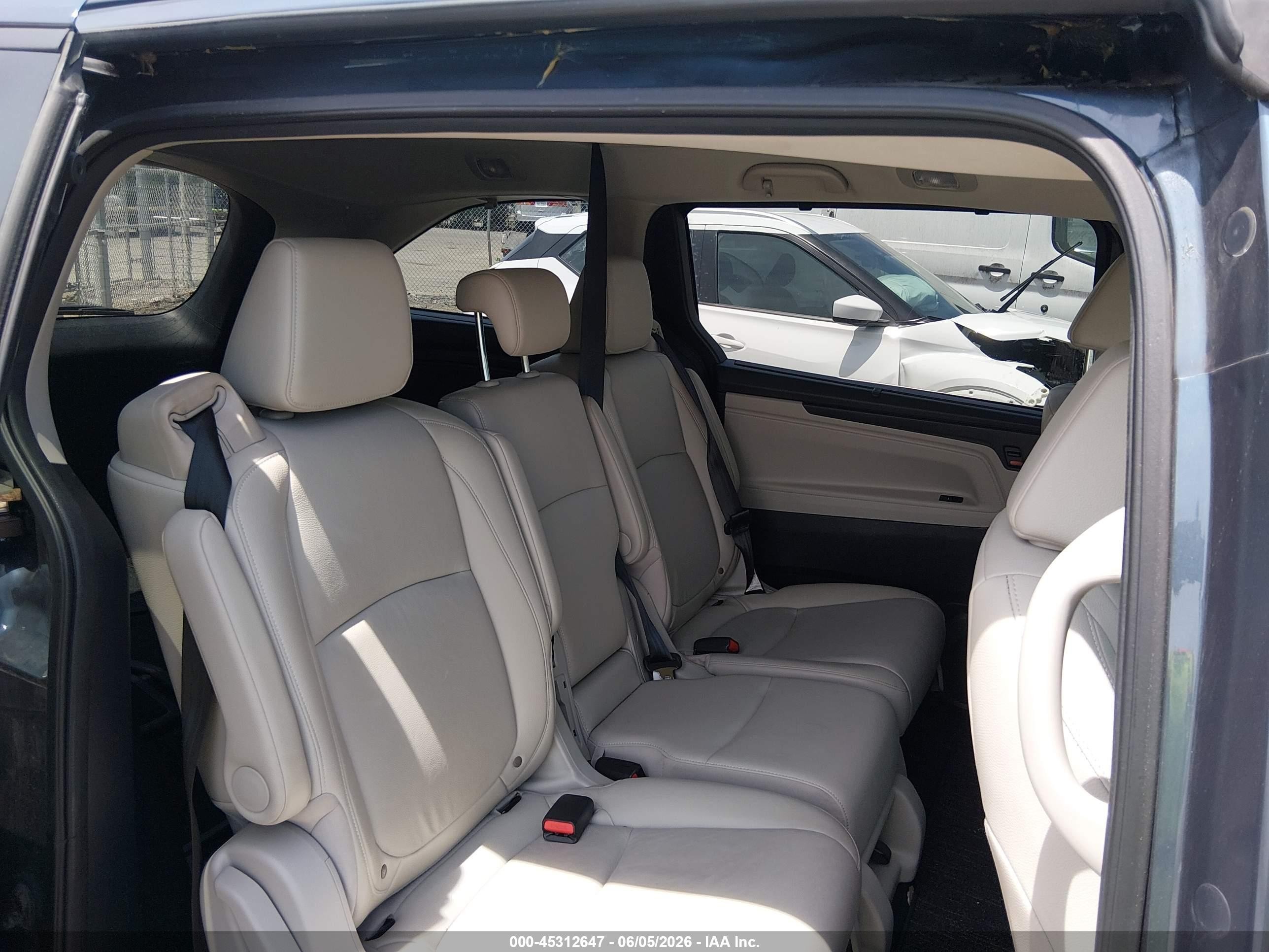 2025 Honda Odyssey Ex-l Gray vin: 5FNRL6H69SB062737