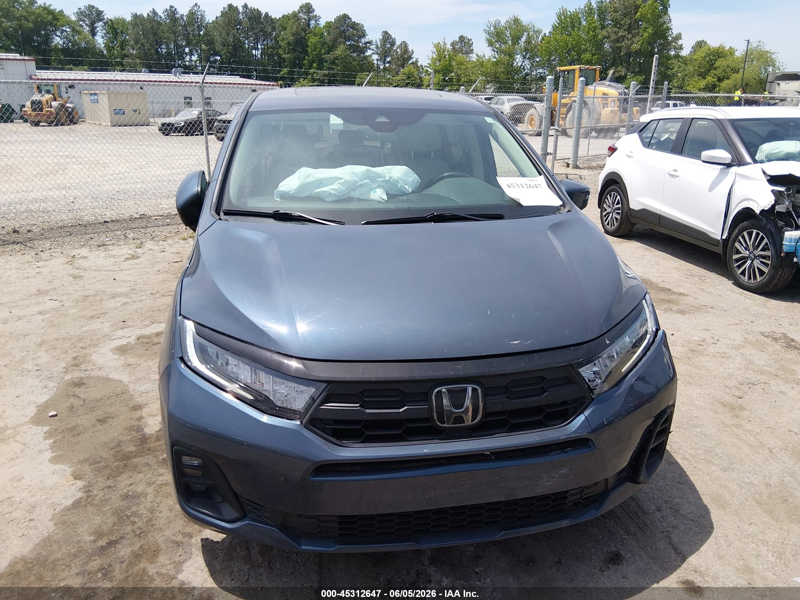 2025 Honda Odyssey Ex-l Gray vin: 5FNRL6H69SB062737