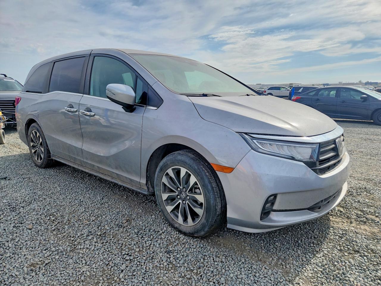 2023 Honda Odyssey Exl Silver vin: 5FNRL6H6XPB032993