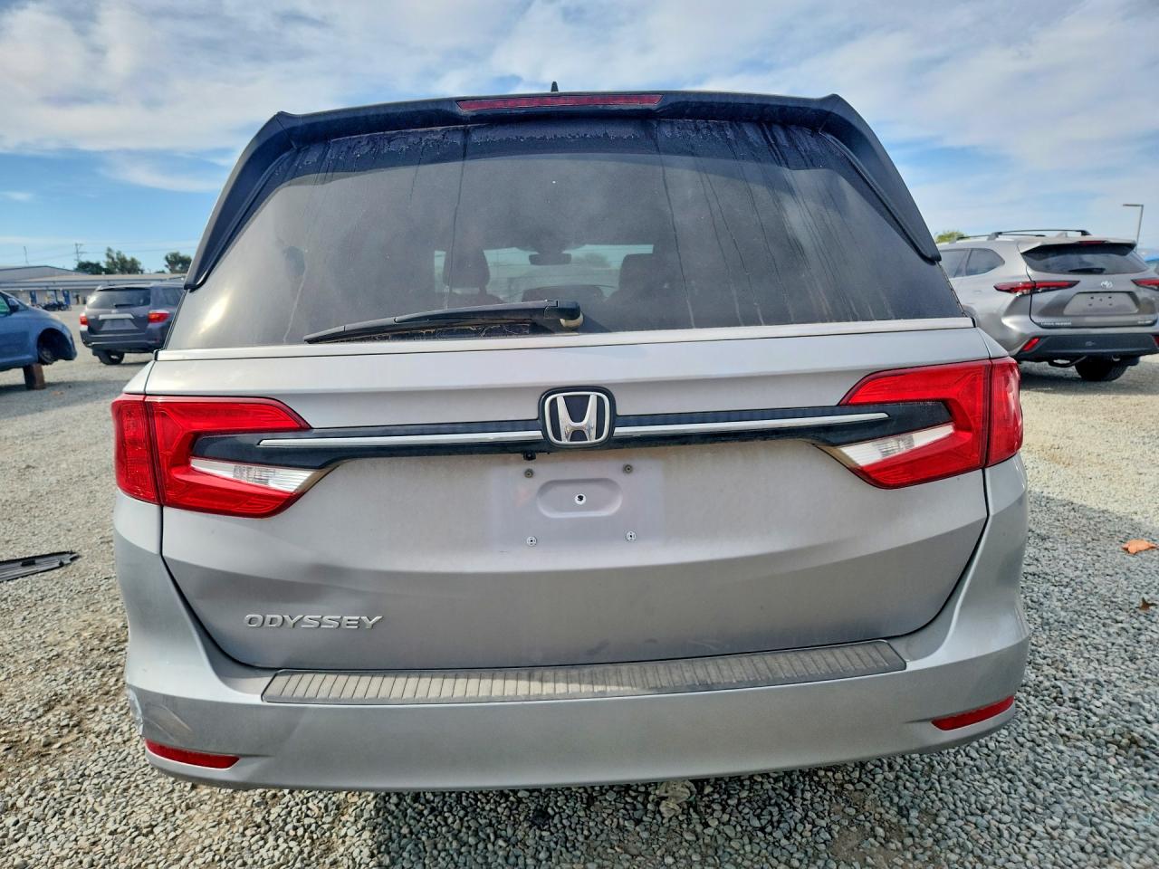 2023 Honda Odyssey Exl Silver vin: 5FNRL6H6XPB032993