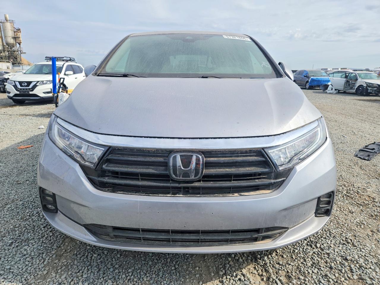 2023 Honda Odyssey Exl Silver vin: 5FNRL6H6XPB032993