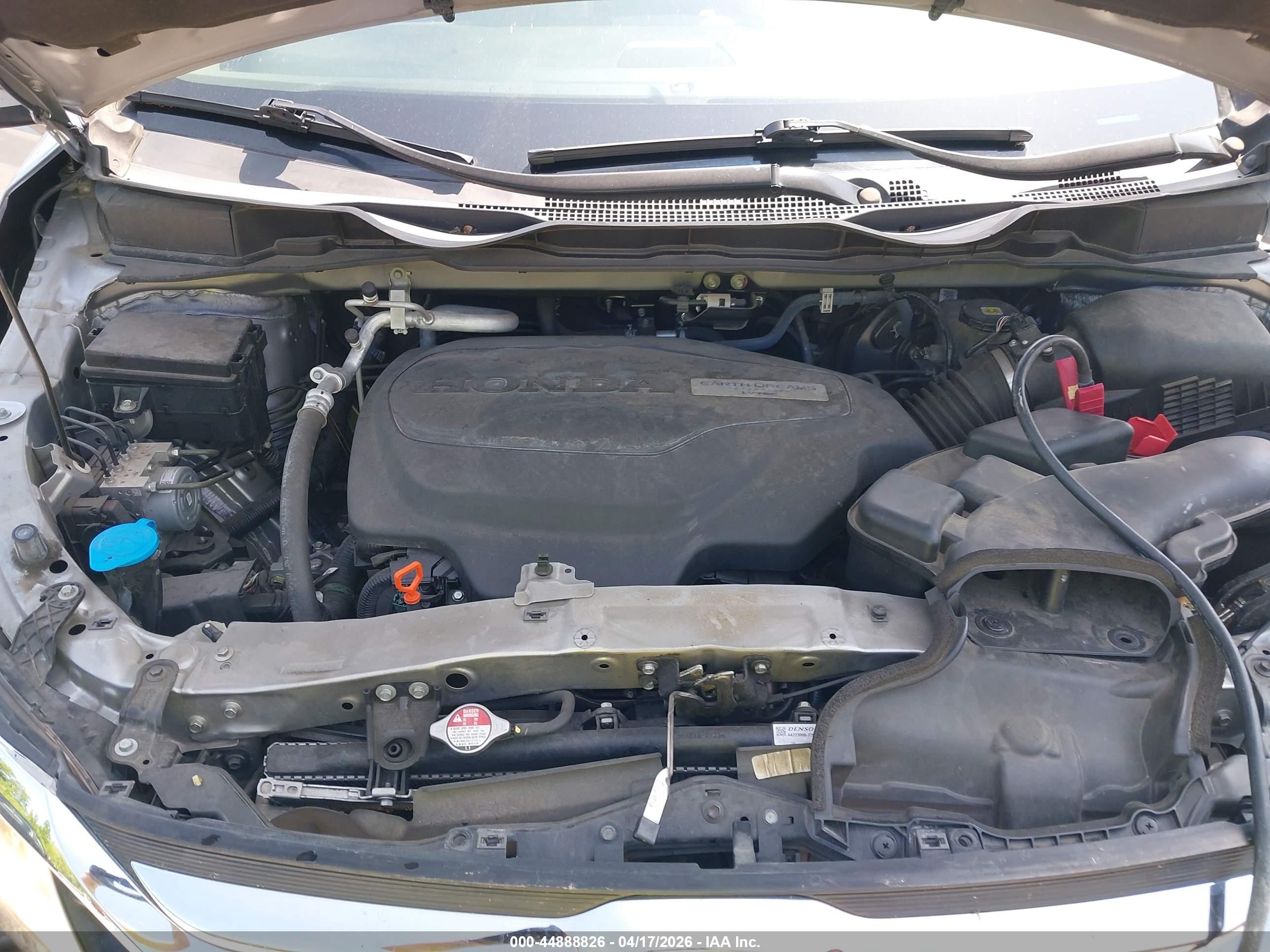 2018 Honda Odyssey Ex-l Серебряный vin: 5FNRL6H70JB070751