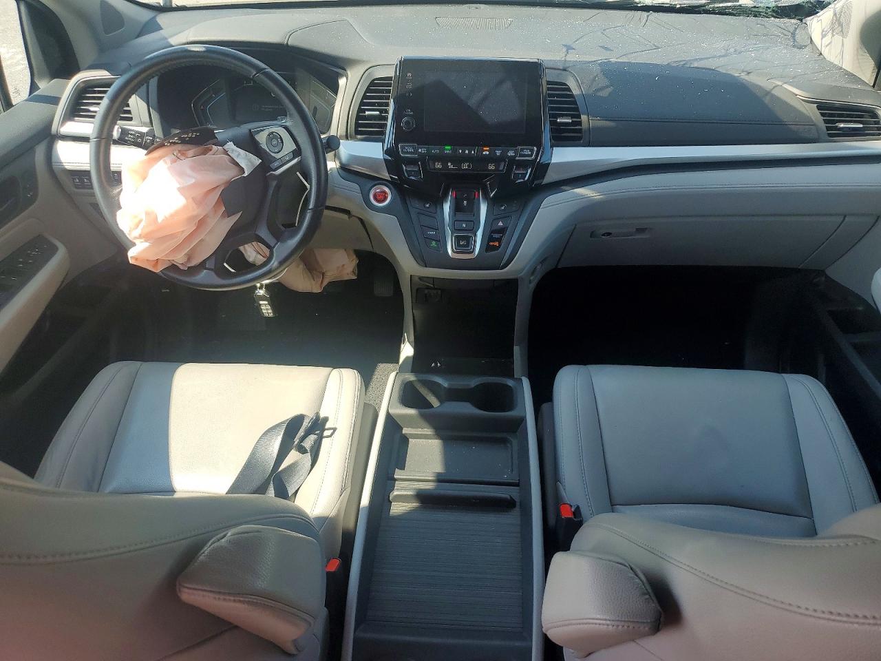 2018 Honda Odyssey Exl Gray vin: 5FNRL6H70JB092524
