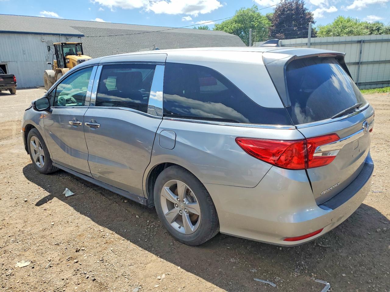 2019 Honda Odyssey Exl Silver vin: 5FNRL6H70KB128987