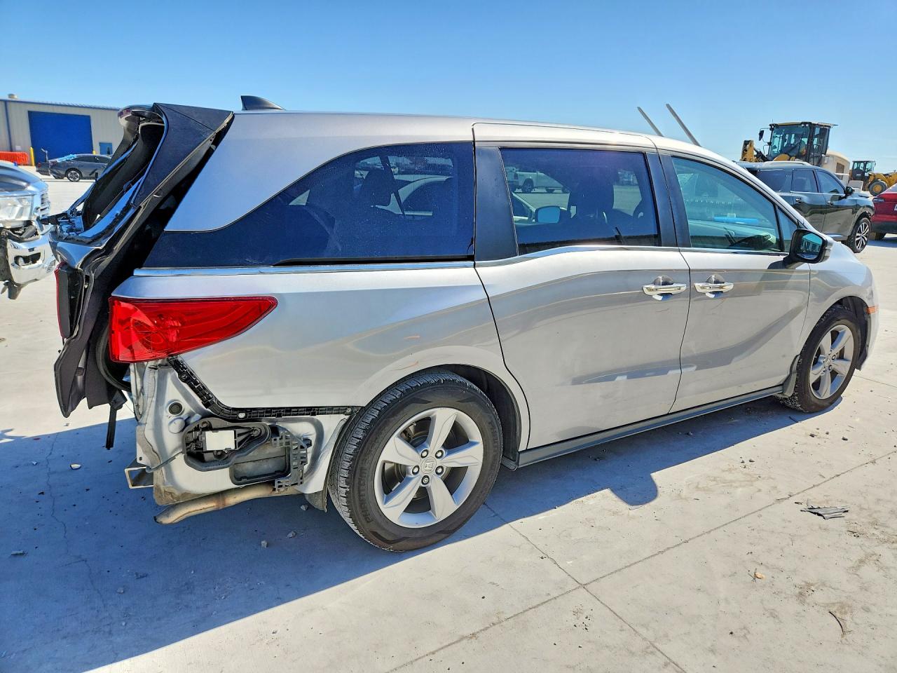 2020 Honda Odyssey Exl Silver vin: 5FNRL6H70LB059865