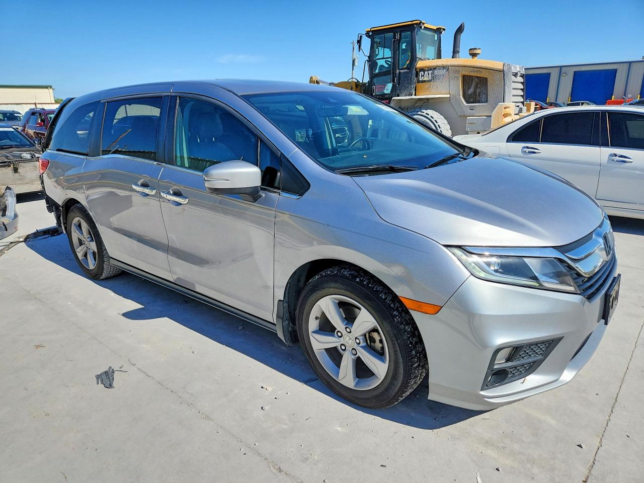 2020 Honda Odyssey Exl Silver vin: 5FNRL6H70LB059865