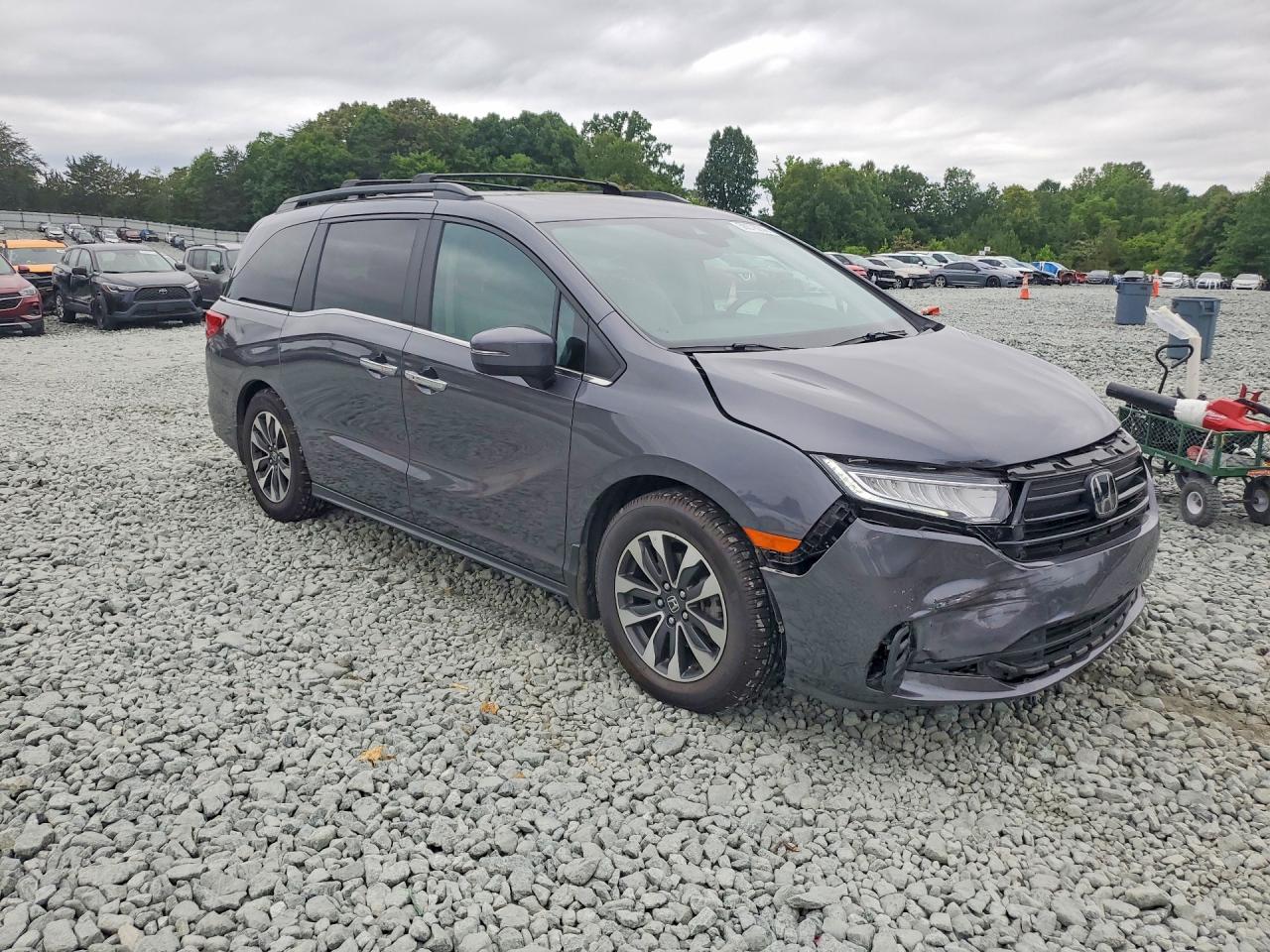 2022 Honda Odyssey Exl Charcoal vin: 5FNRL6H71NB020737